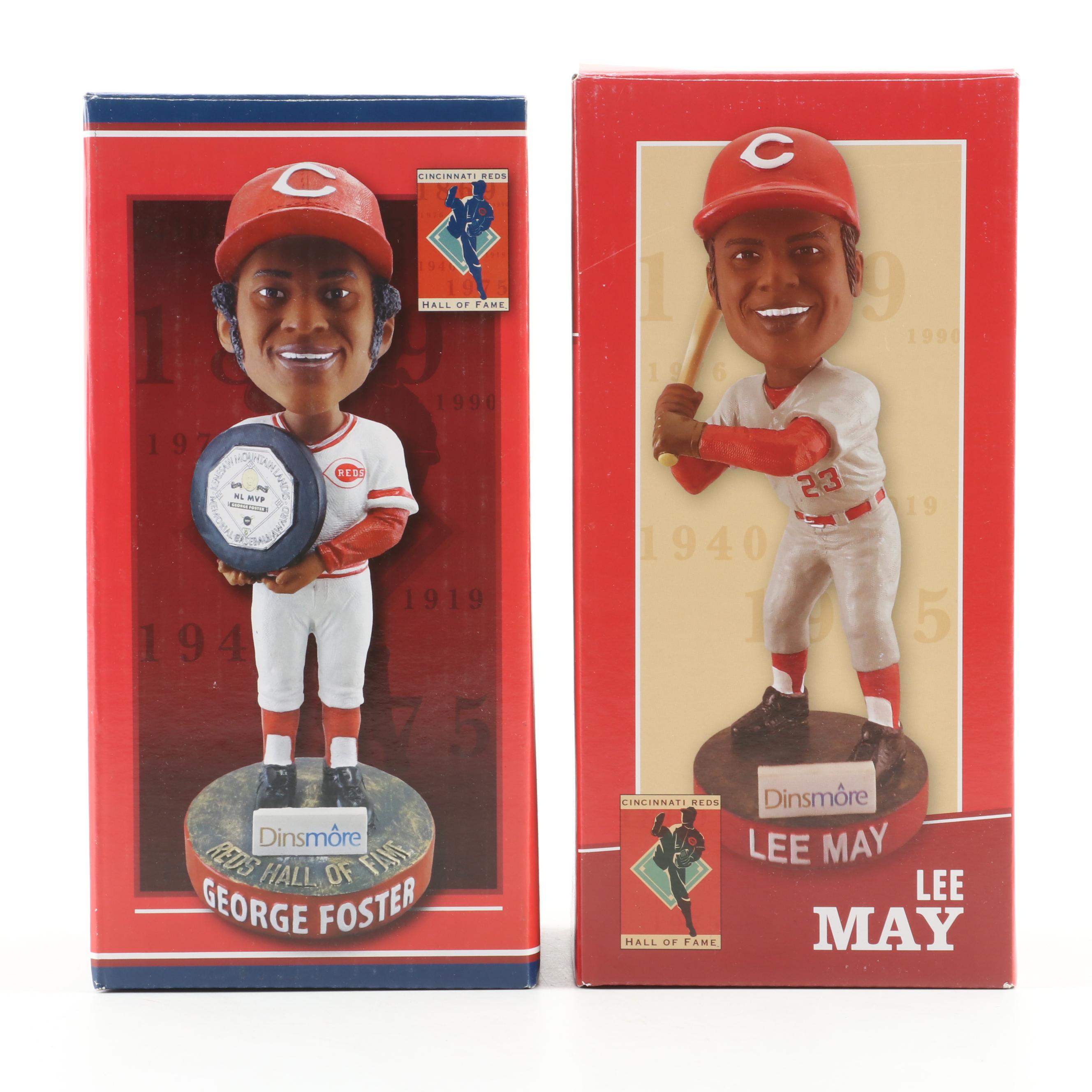 Cincinnati Reds Pete Rose, Tony Perez, Tom Browning and More Bobbleheads