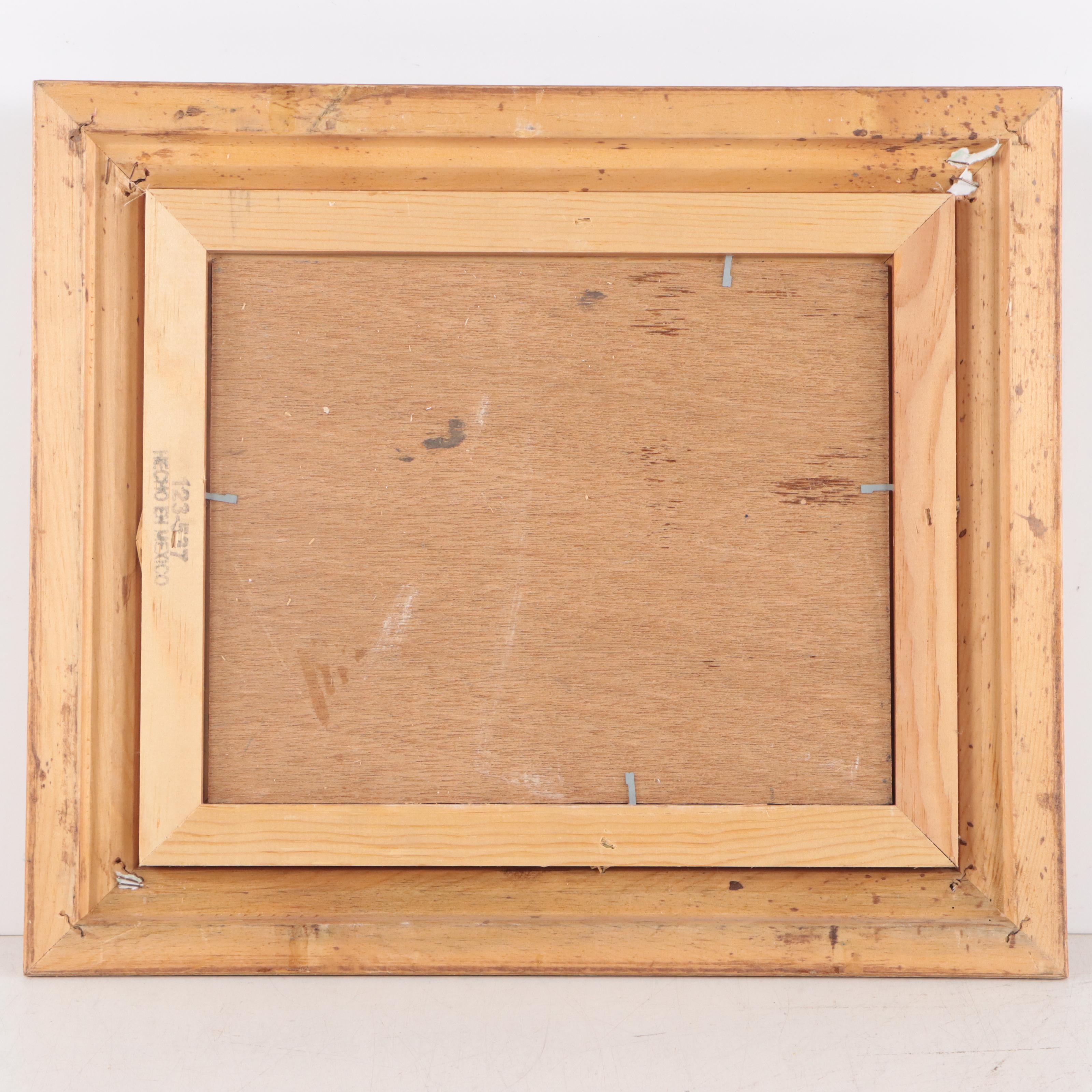 B. Duggan Southwest Desert Landscape Oil Painting