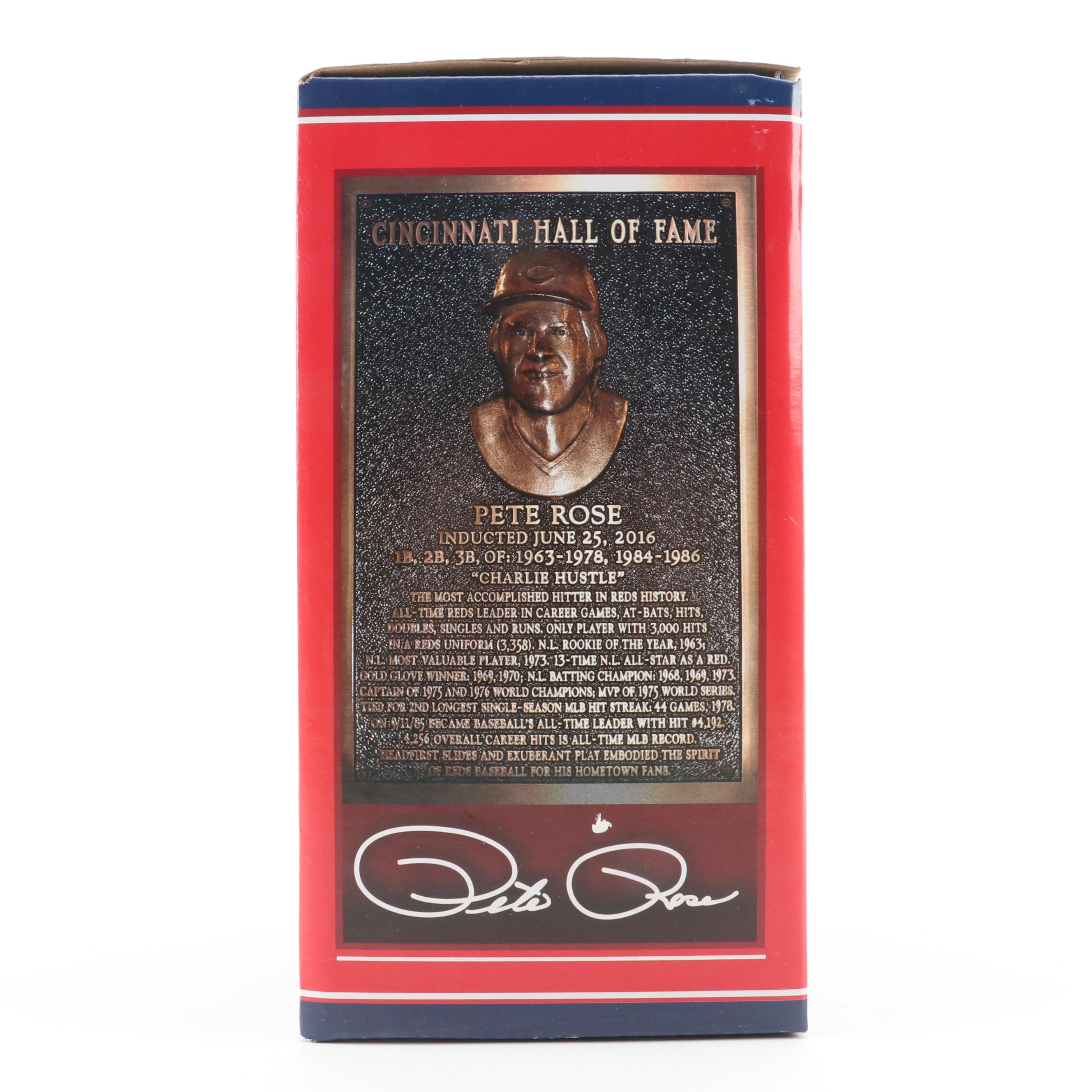 Cincinnati Reds Pete Rose, Tony Perez, Tom Browning and More Bobbleheads