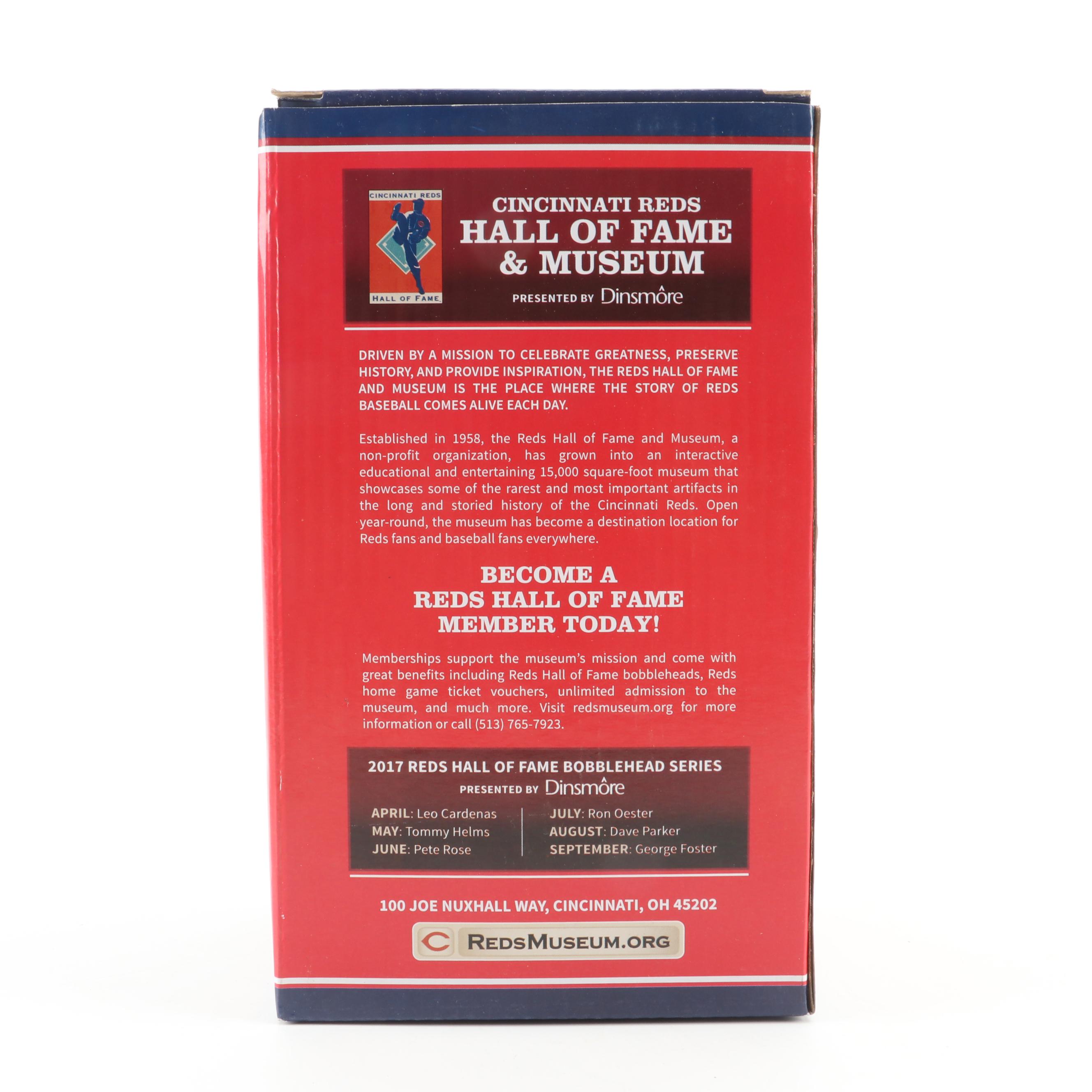 Cincinnati Reds Pete Rose, Tony Perez, Tom Browning and More Bobbleheads