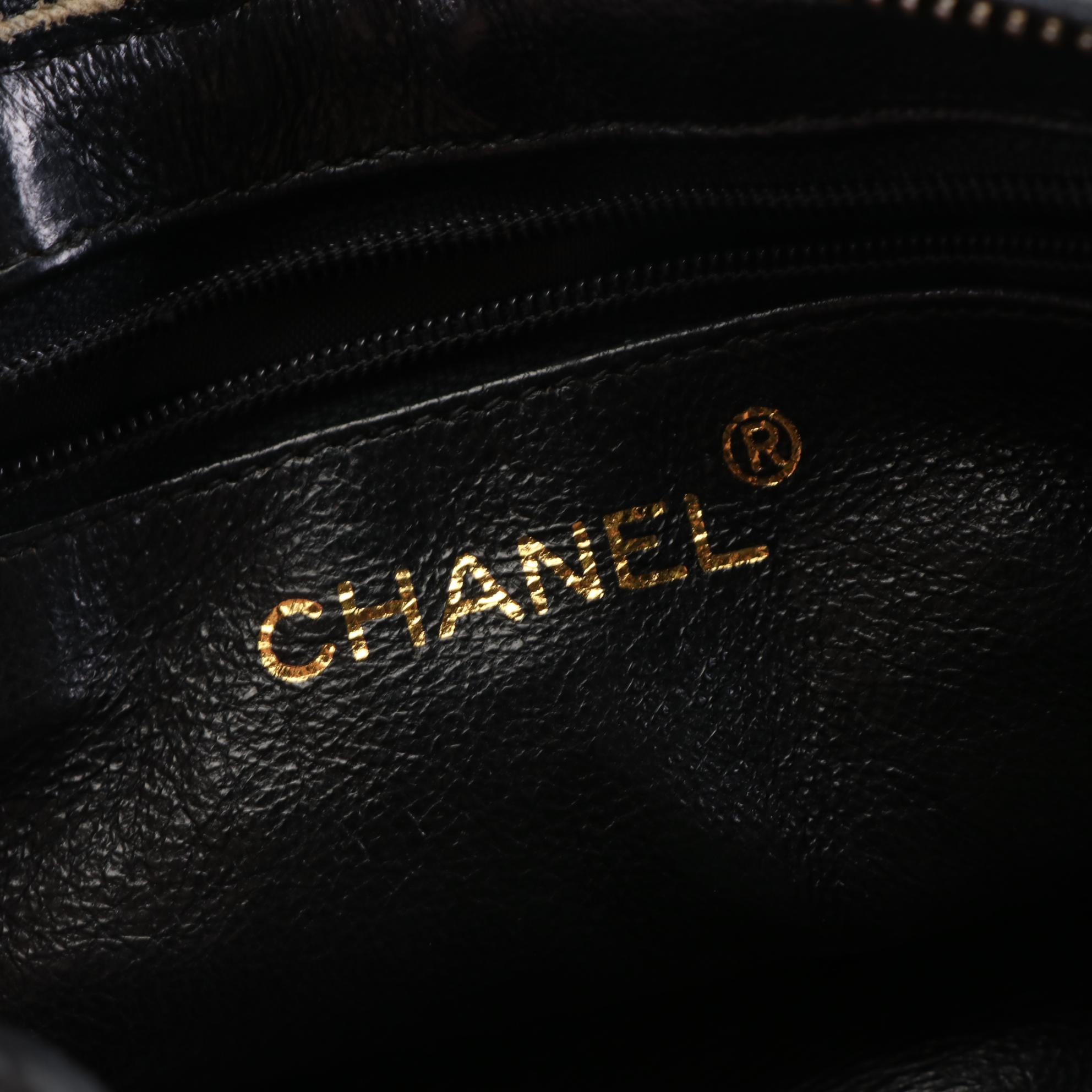 Chanel Mini Barrel Bag in Quilted Lambskin with Tassel