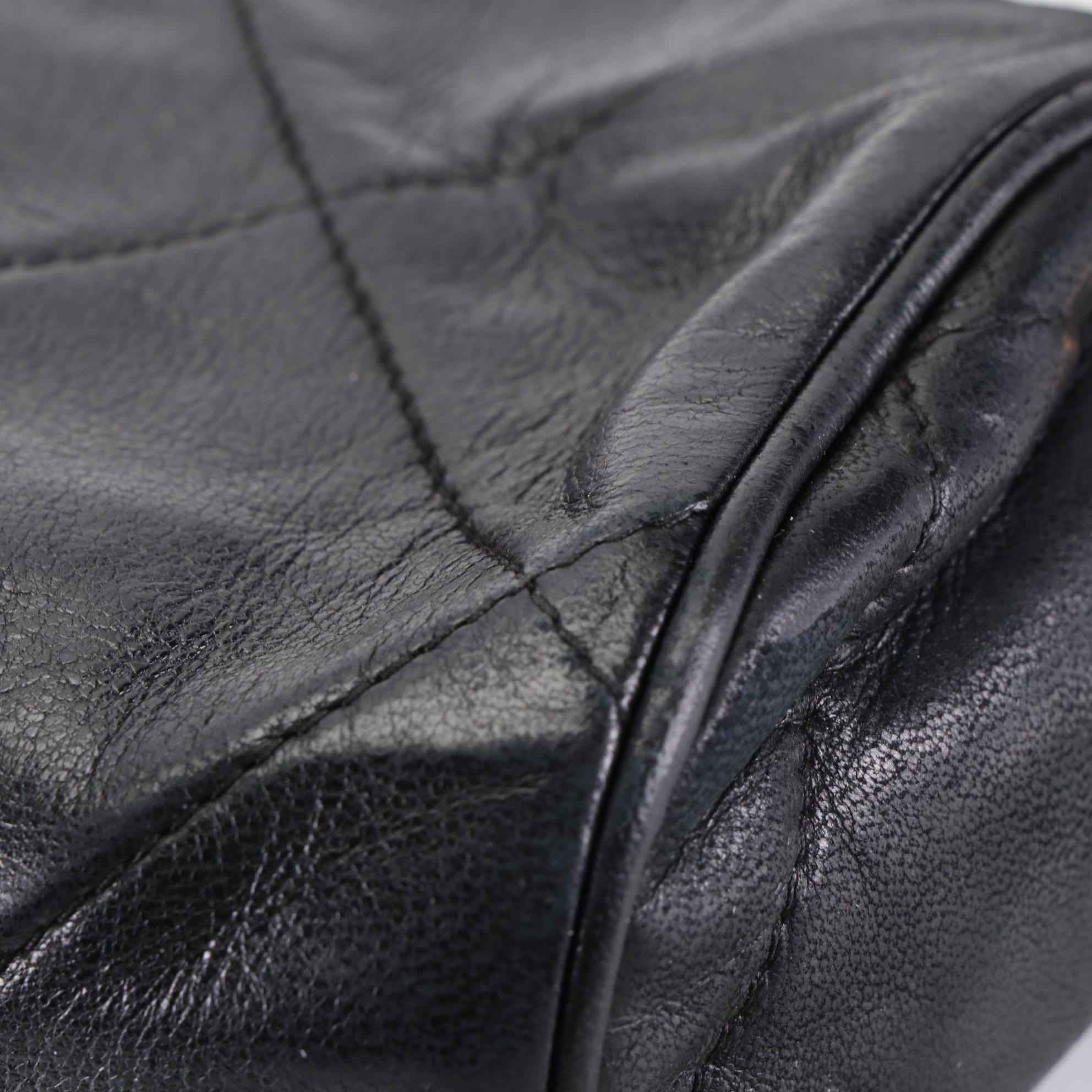 Chanel Mini Barrel Bag in Quilted Lambskin with Tassel