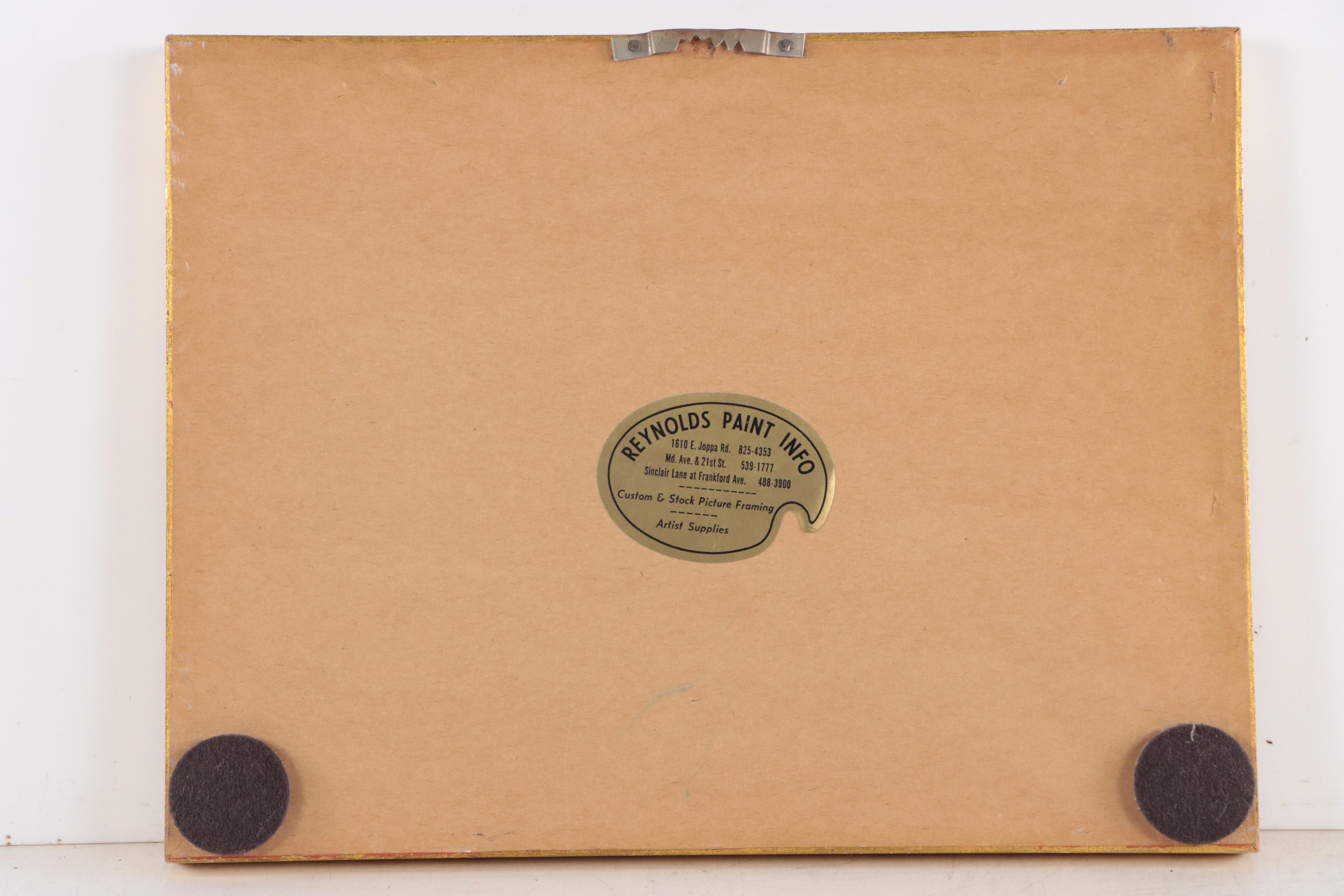 Harbor Scene Watercolor Painting