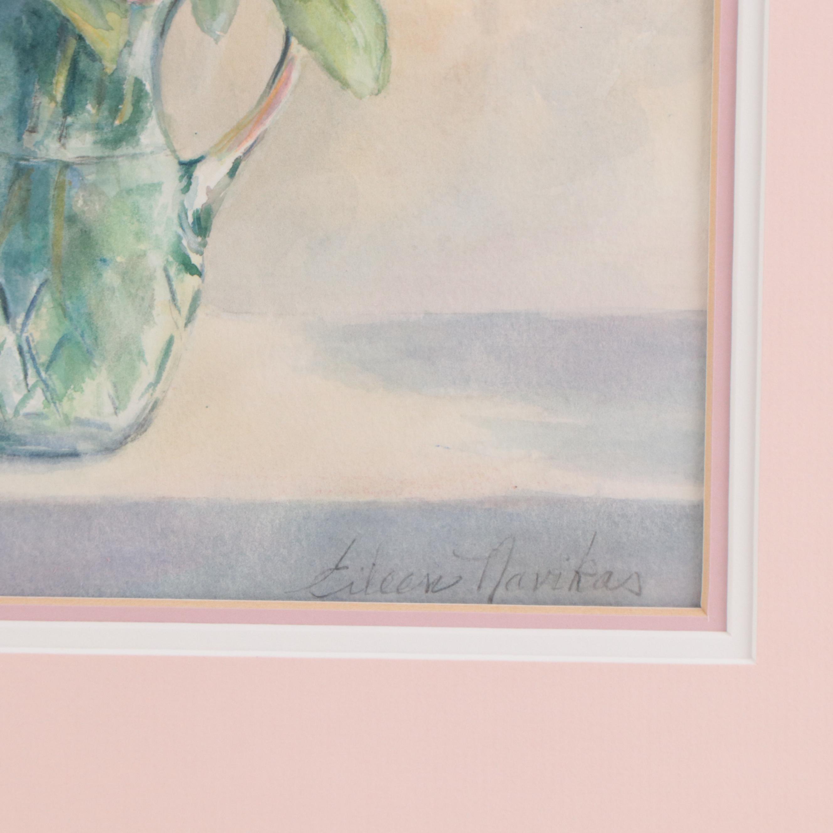 Eileen Navikas Floral Still Life Oil Paintings of Roses