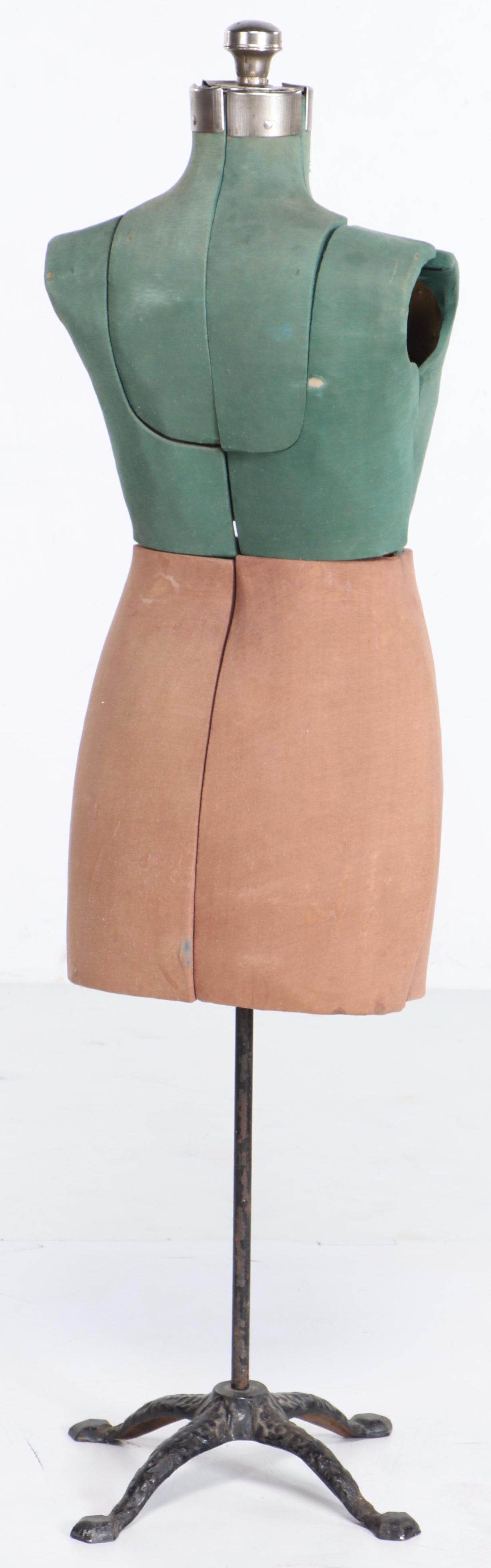 Ellanam Adjustable Form Co. Acme Size B Dress Form, Mid-20th Century