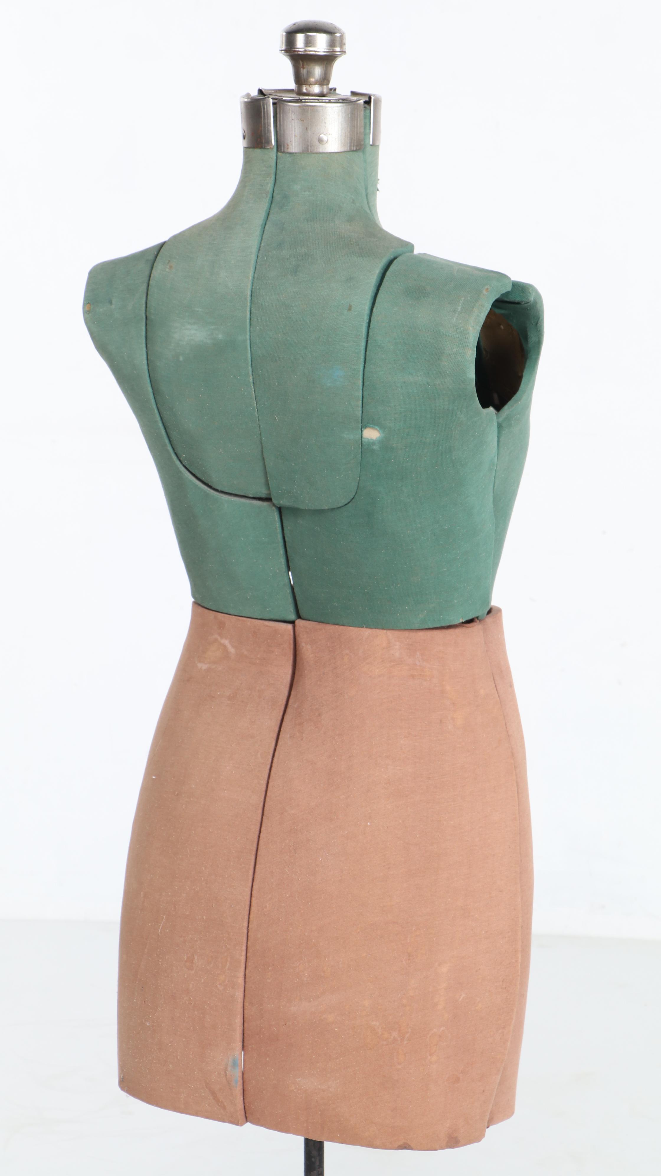 Ellanam Adjustable Form Co. Acme Size B Dress Form, Mid-20th Century