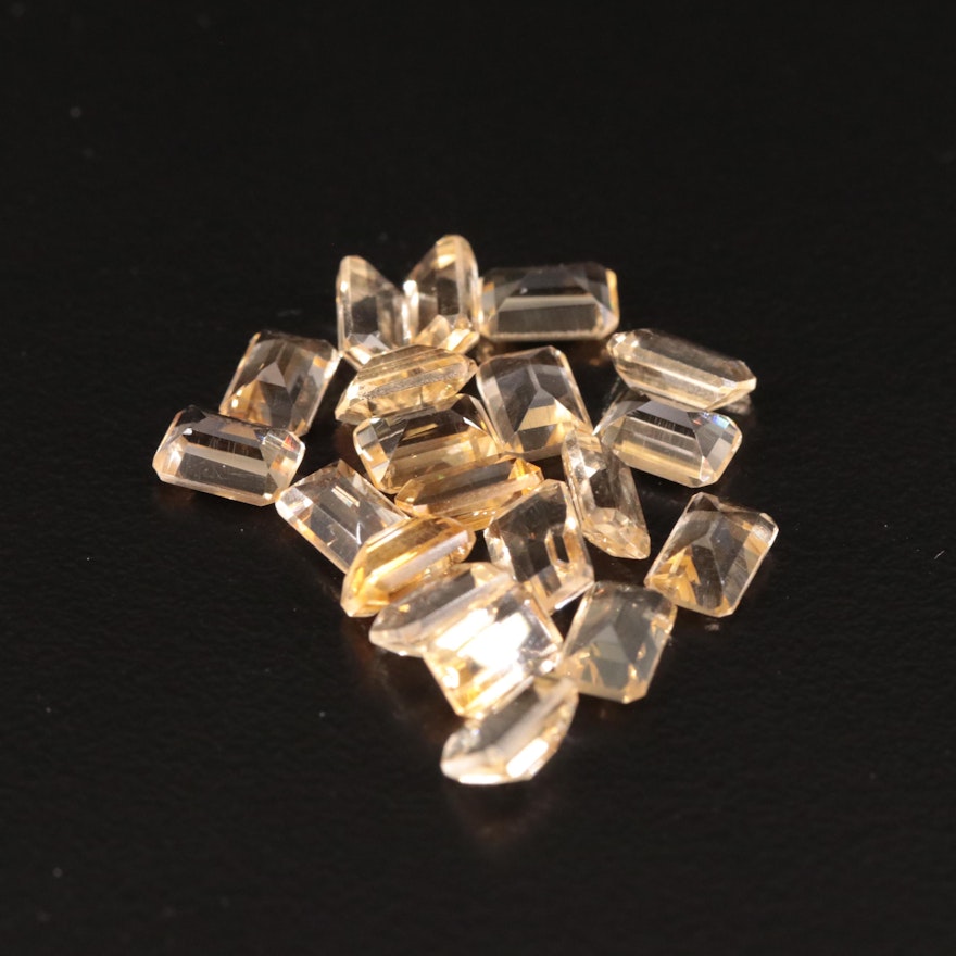 Loose 11.35 CTW Citrine