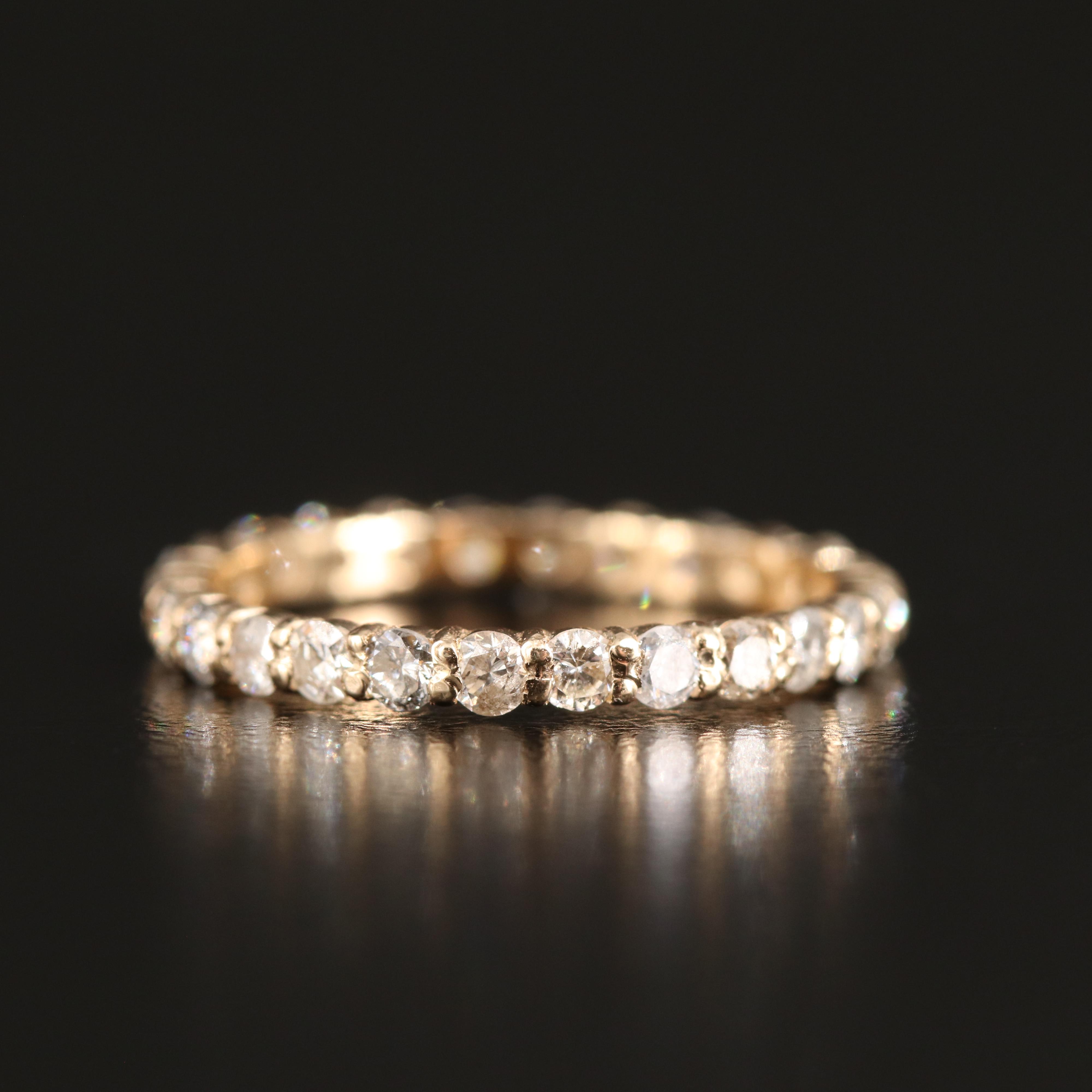 14K 2.34 CTW Diamond Eternity Bands