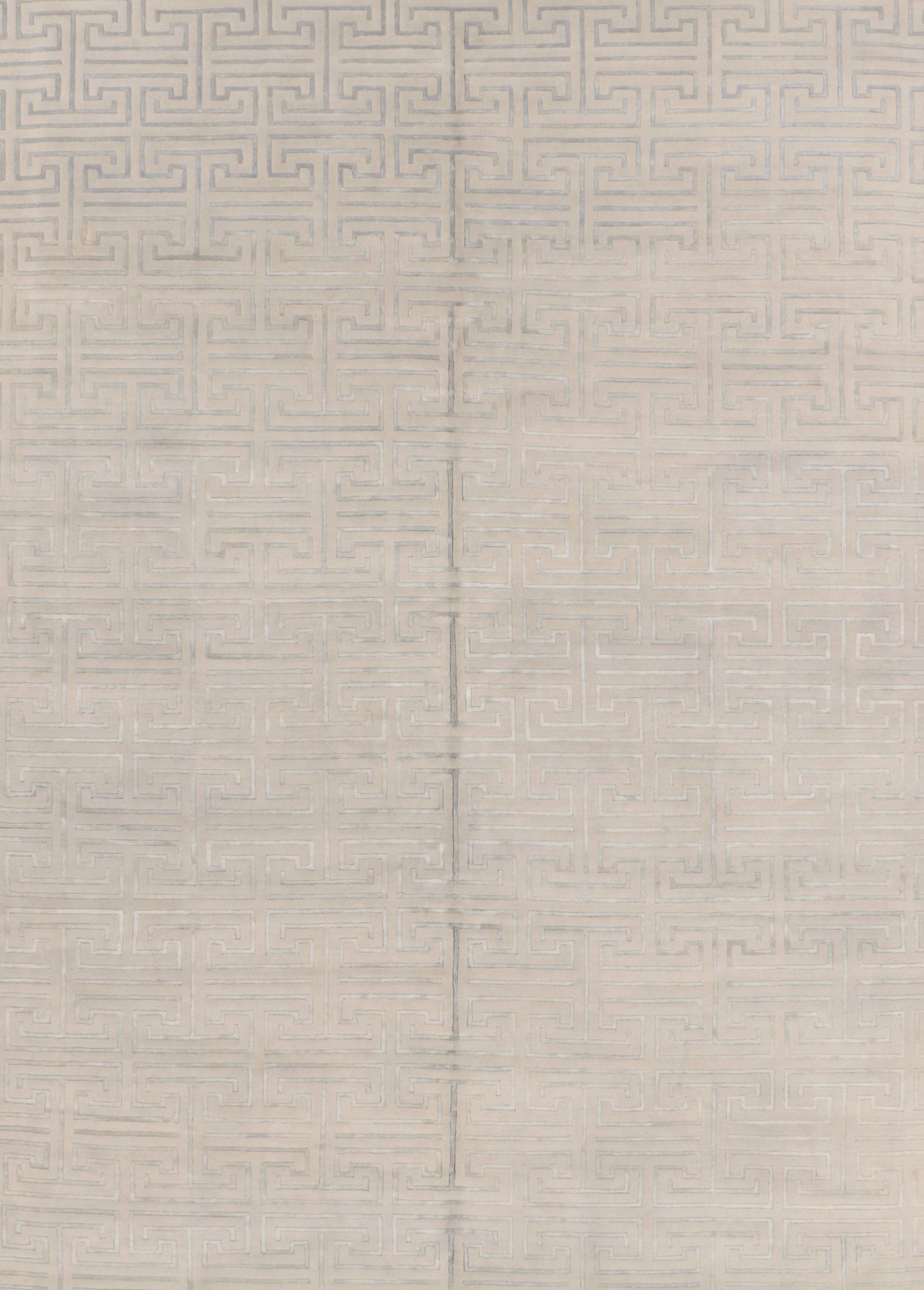 9'1 x 12'3 Hand-Knotted Nepalese Room Sized Rug