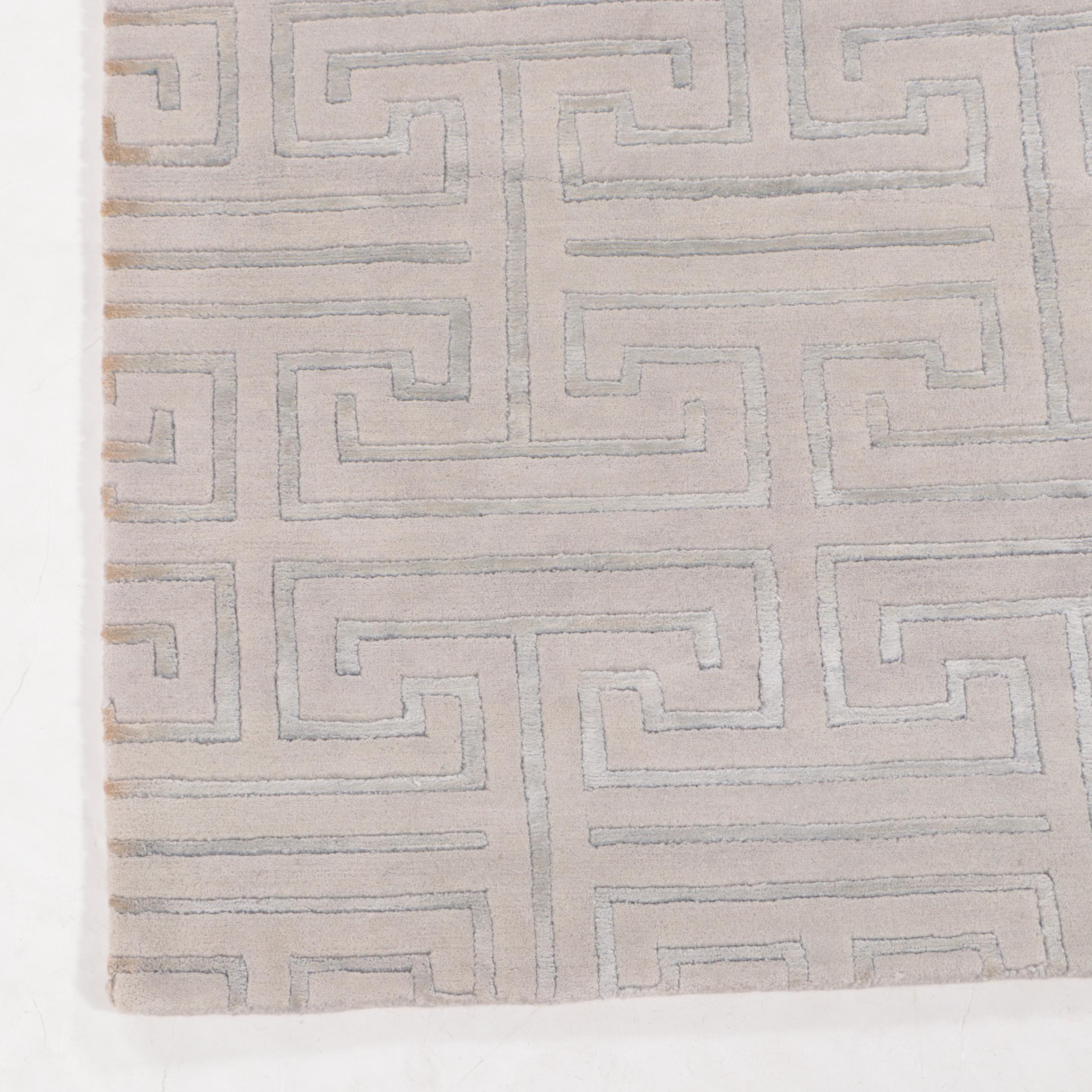 9'1 x 12'3 Hand-Knotted Nepalese Room Sized Rug