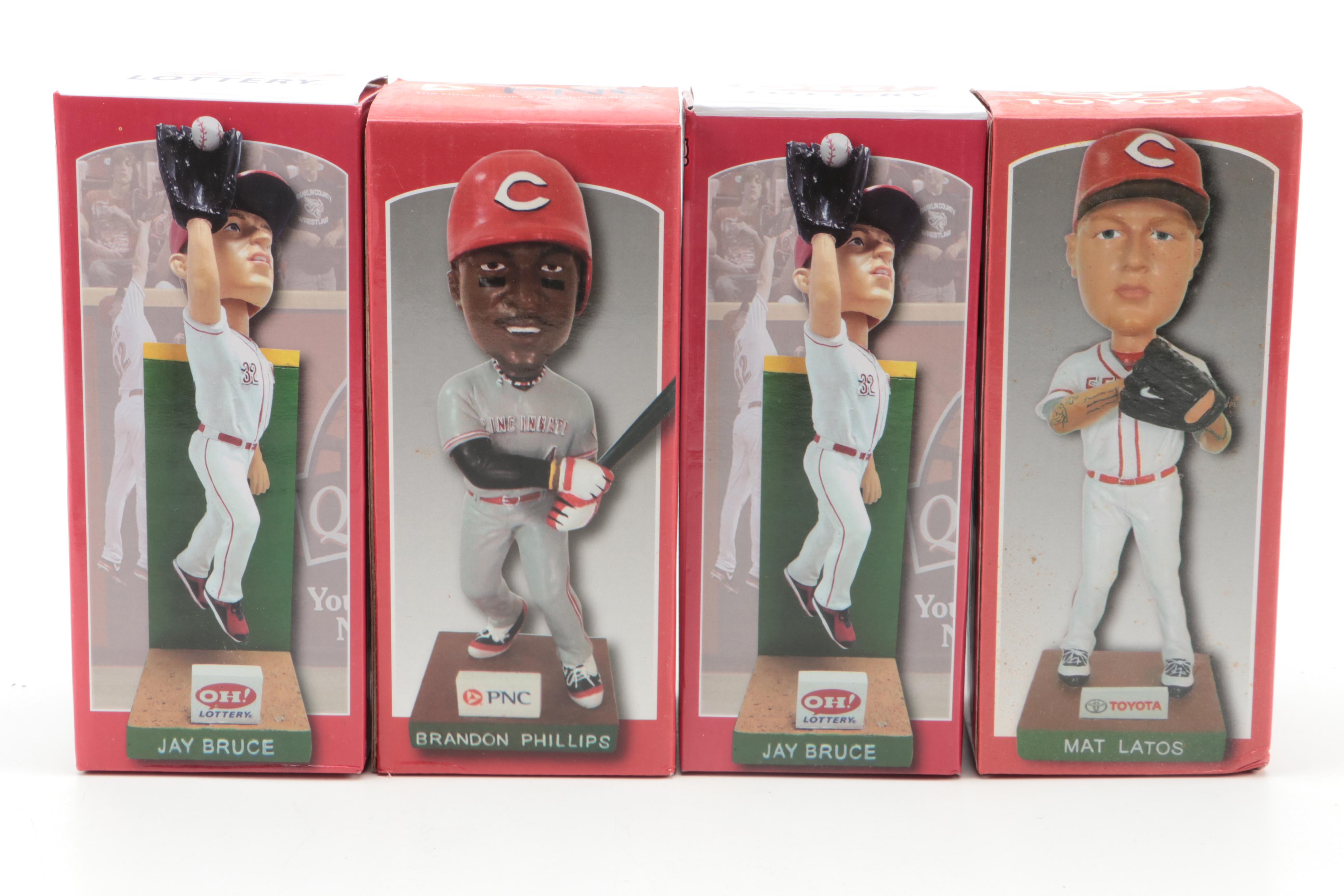 Cincinnati Reds Aroldis Chapman, Pete Rose, Jay Bruce and More Bobbleheads