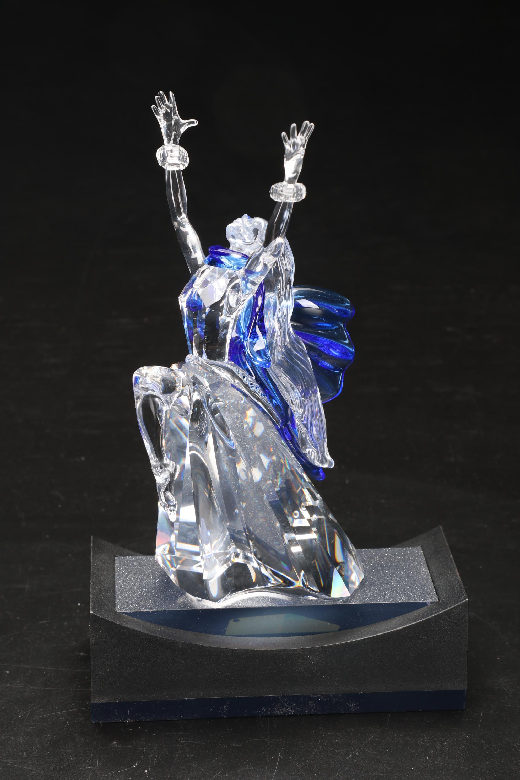 Swarovski Magic of Dance "Isadora," "Antonio," and "Anna" Crystal Figurines