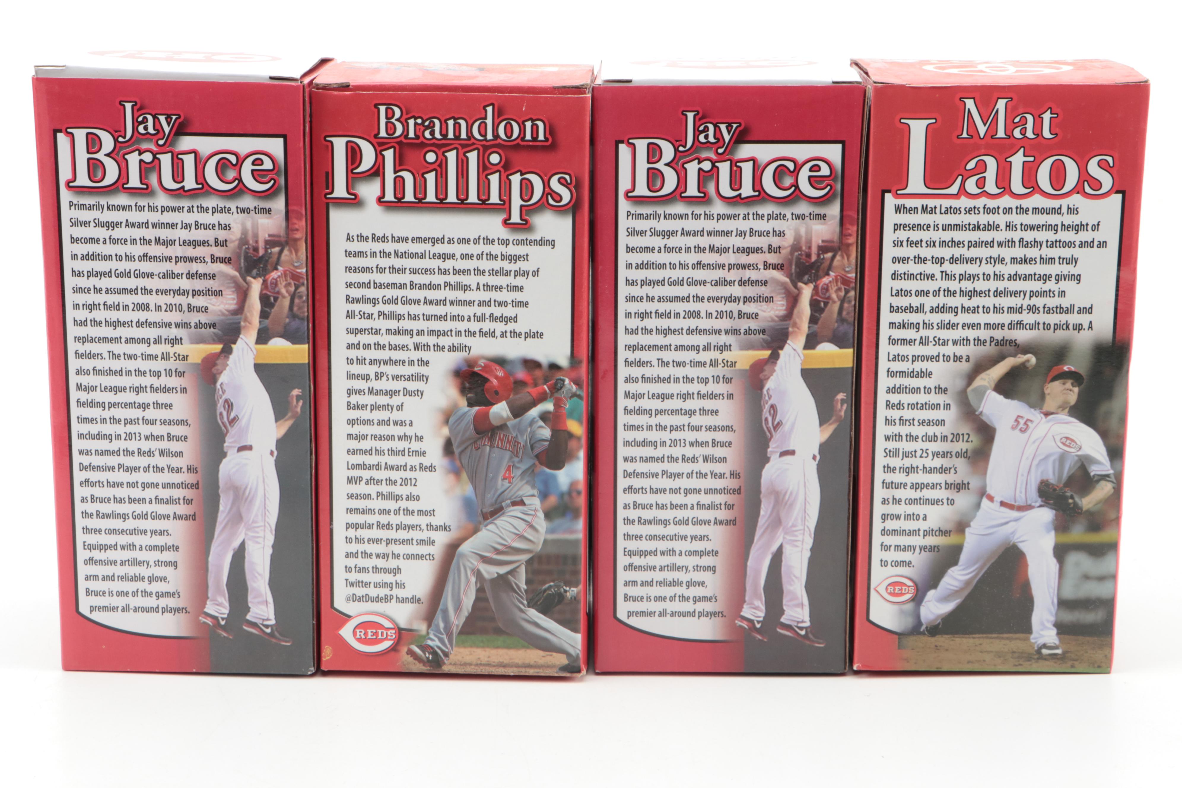 Cincinnati Reds Aroldis Chapman, Pete Rose, Jay Bruce and More Bobbleheads
