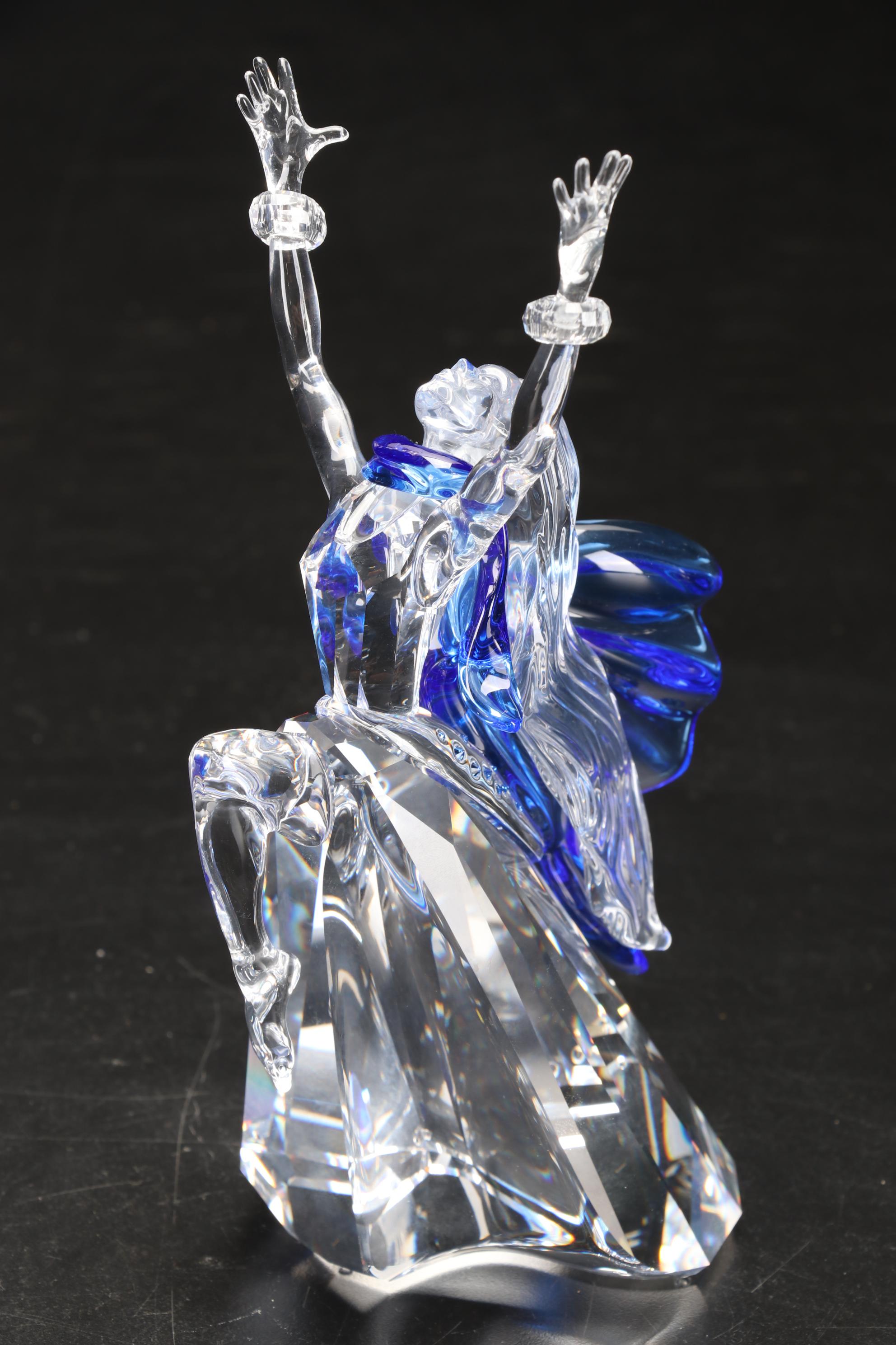 Swarovski Magic of Dance "Isadora," "Antonio," and "Anna" Crystal Figurines