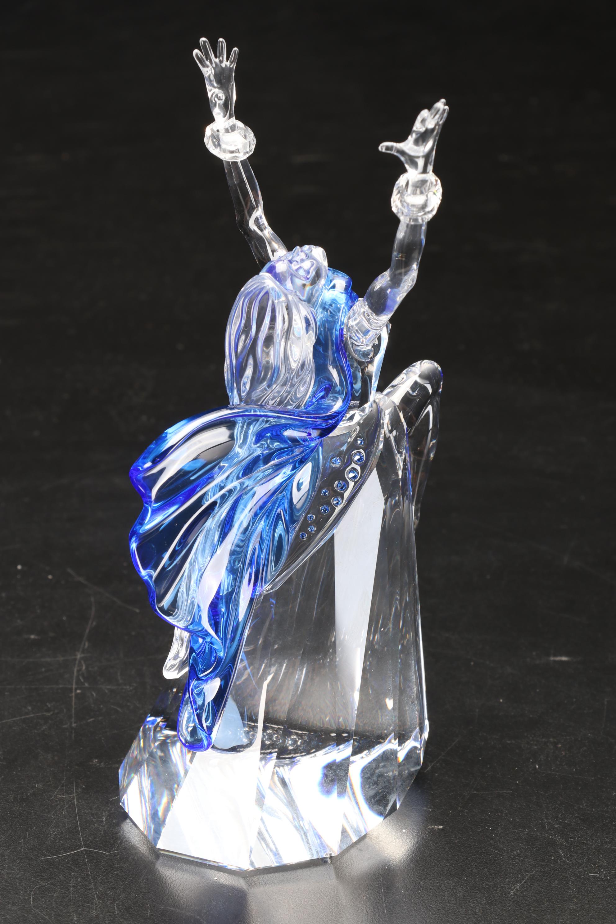 Swarovski Magic of Dance "Isadora," "Antonio," and "Anna" Crystal Figurines