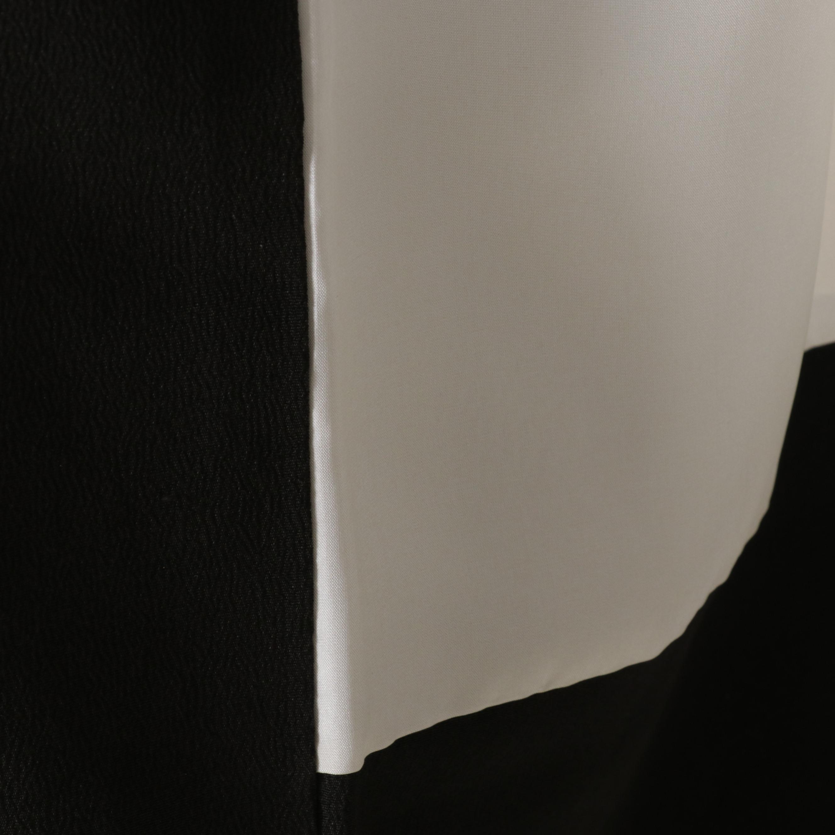 Five-Mon Kurotomesode Kimono with Hand-Embroidered Floral Details