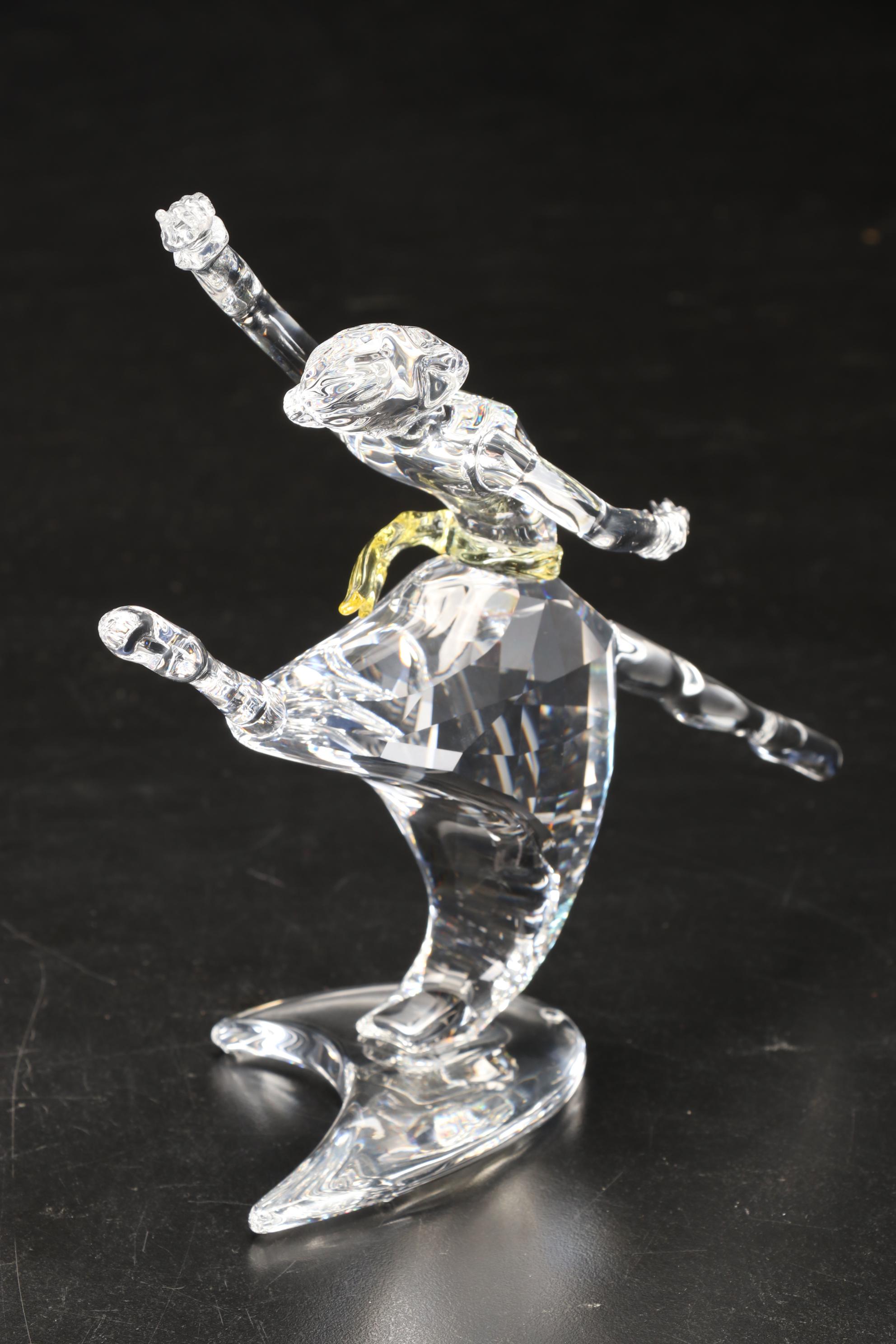 Swarovski Magic of Dance "Isadora," "Antonio," and "Anna" Crystal Figurines