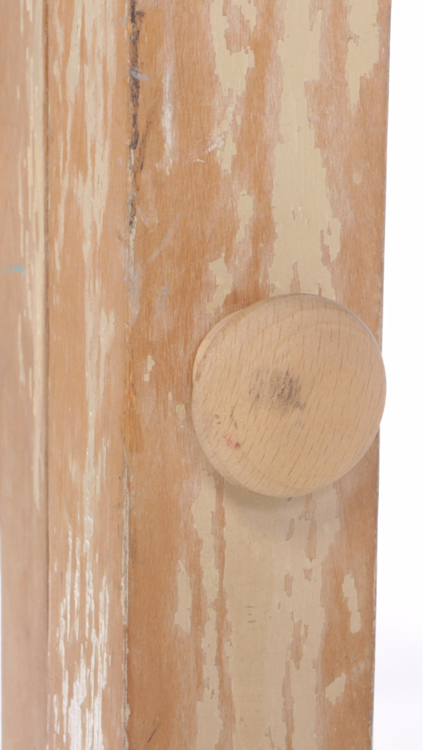 French Provincial Style Pine Cheval Mirror, Mid to Late 20th Century