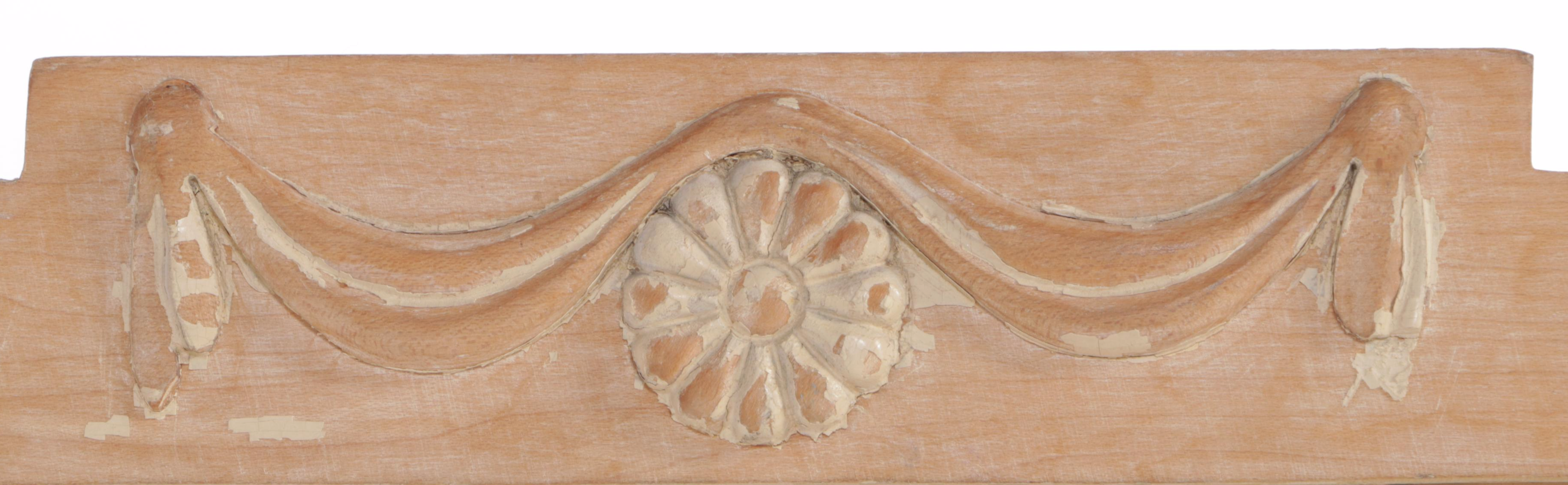 French Provincial Style Pine Cheval Mirror, Mid to Late 20th Century