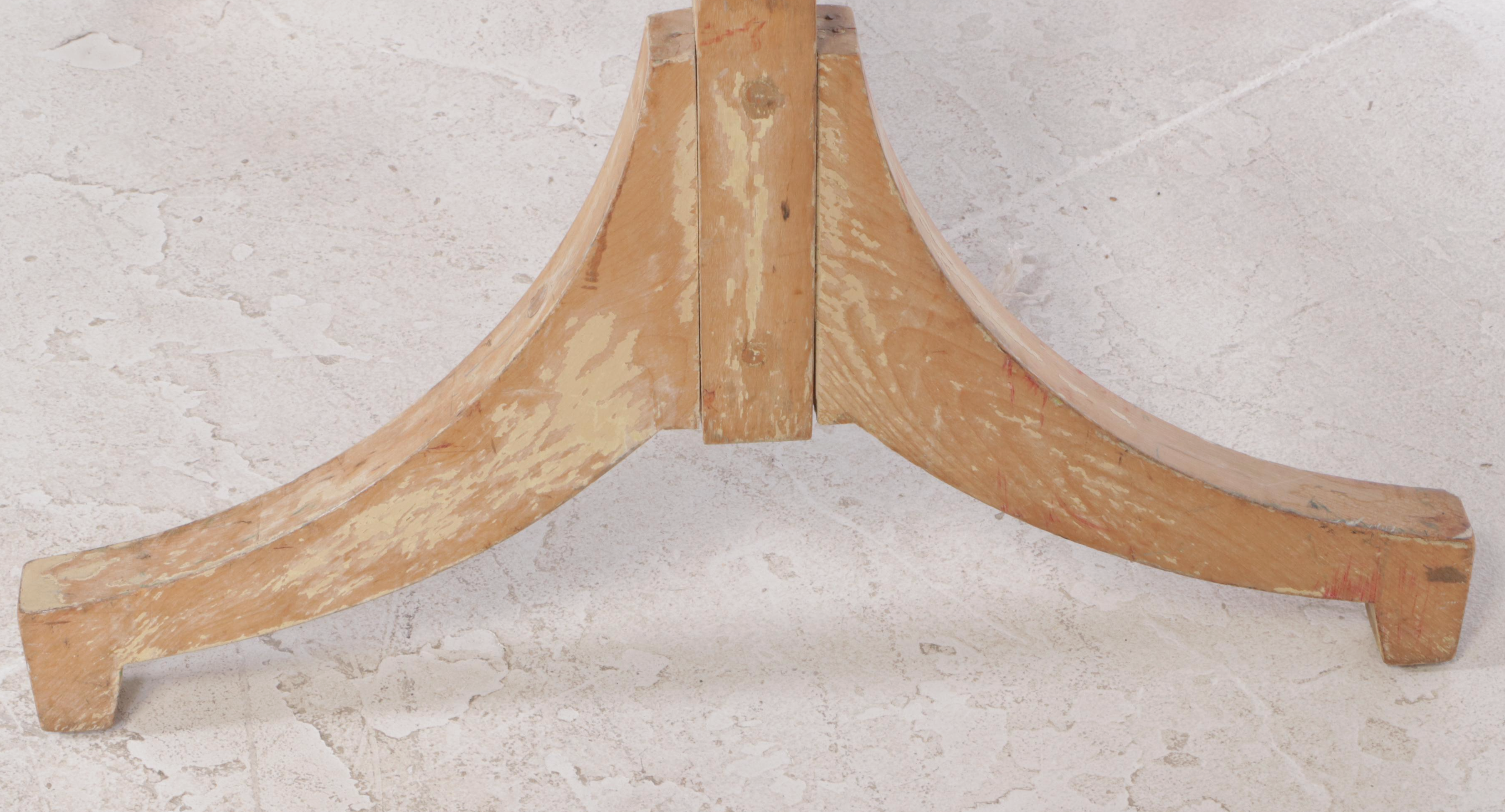 French Provincial Style Pine Cheval Mirror, Mid to Late 20th Century