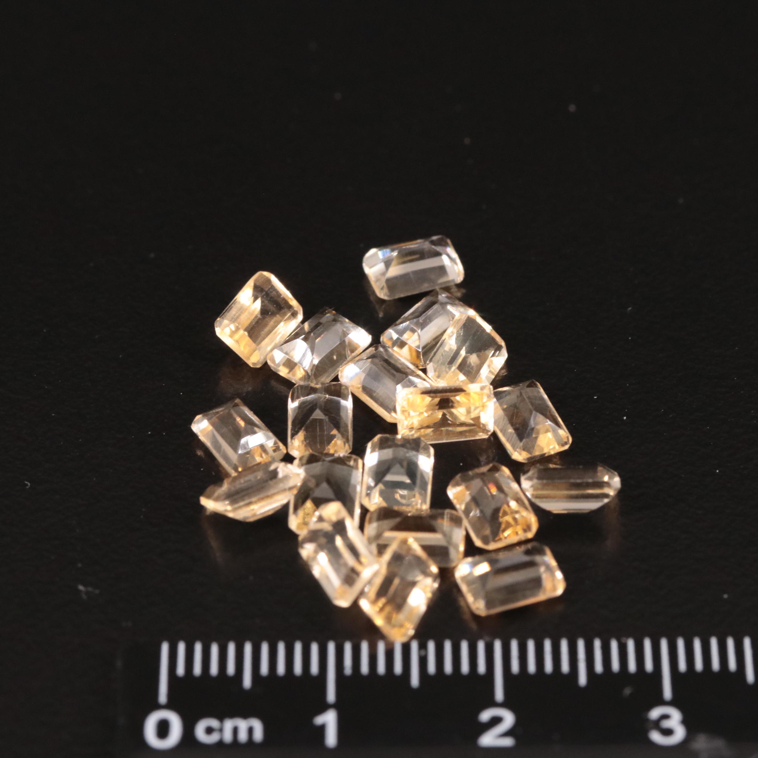 Loose 10.77 CTW Citrine