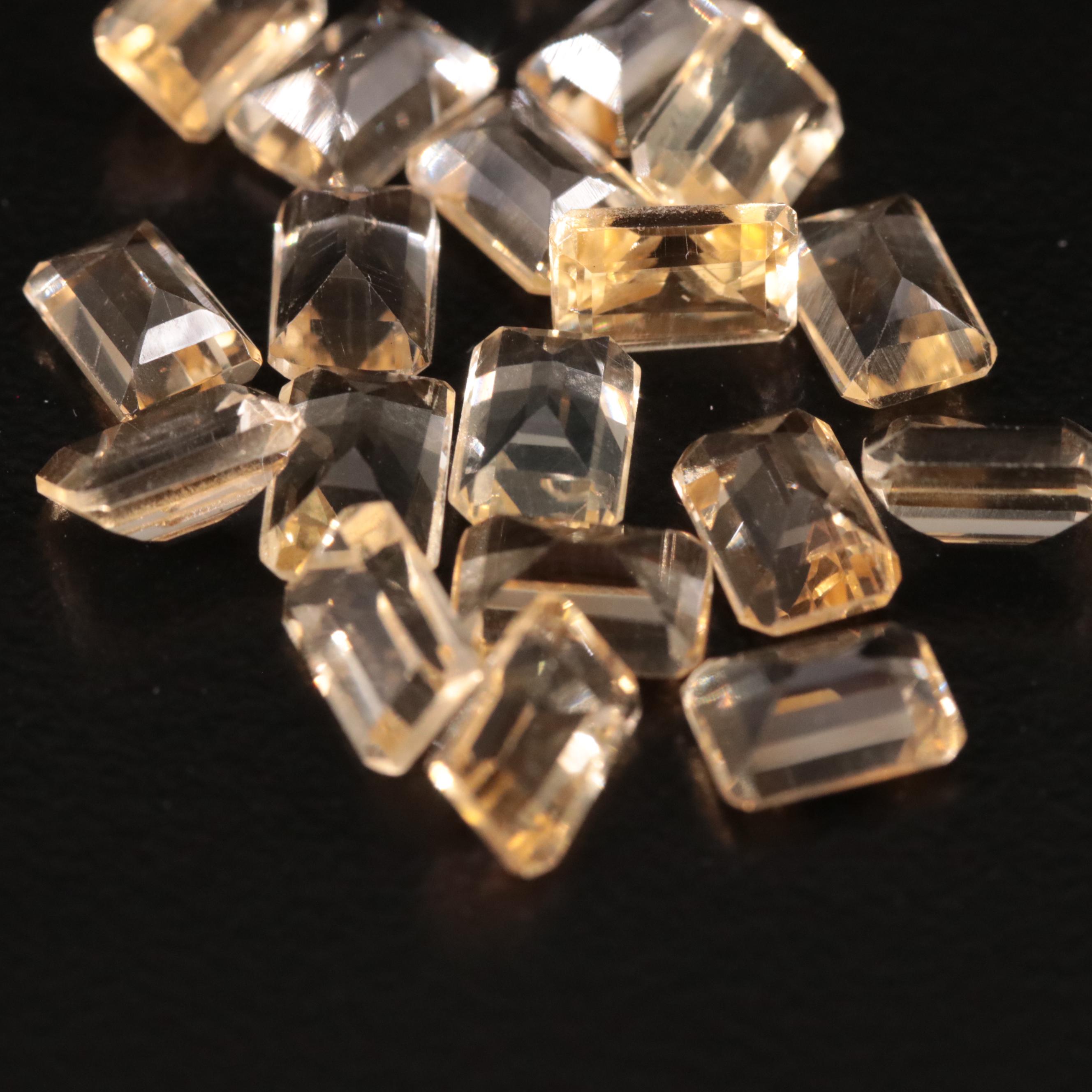 Loose 10.77 CTW Citrine