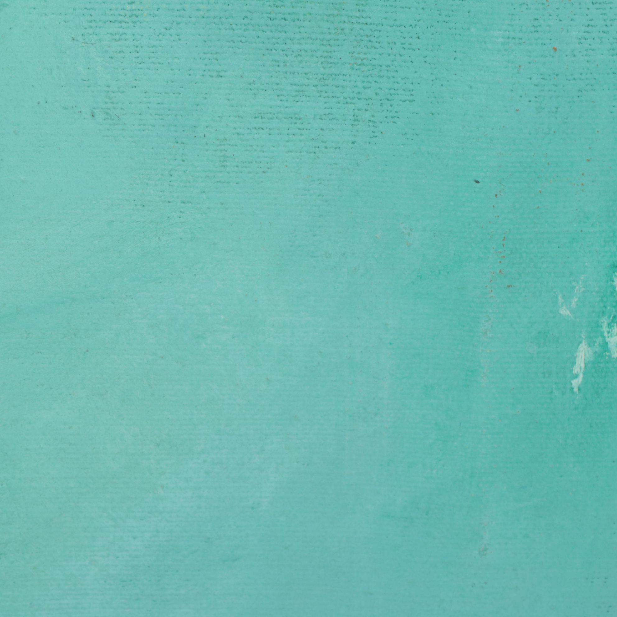 Folk Art Oil Painting of Flowers on Branch, Circa 2000