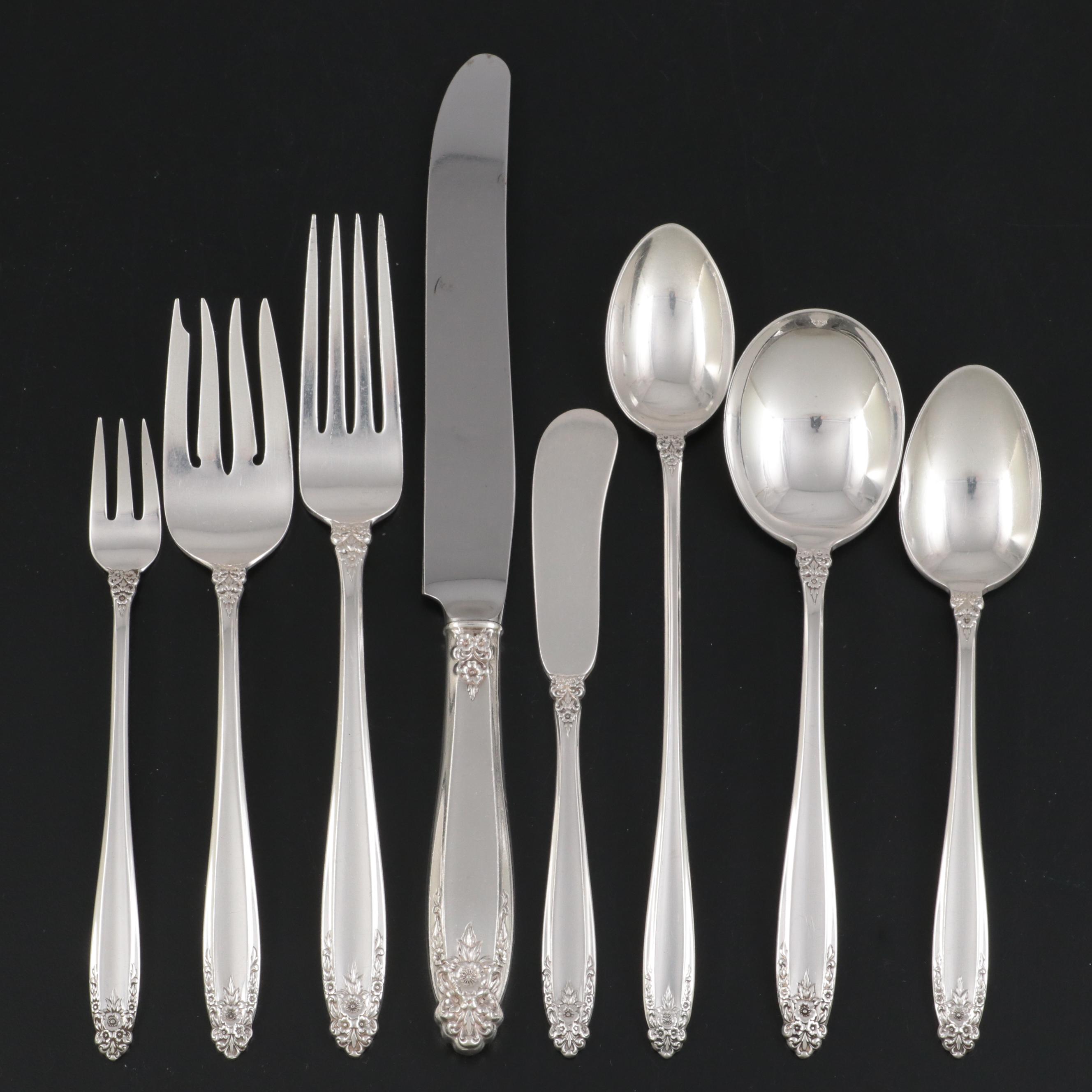 International Silver "Prelude" Sterling Silver Flatware