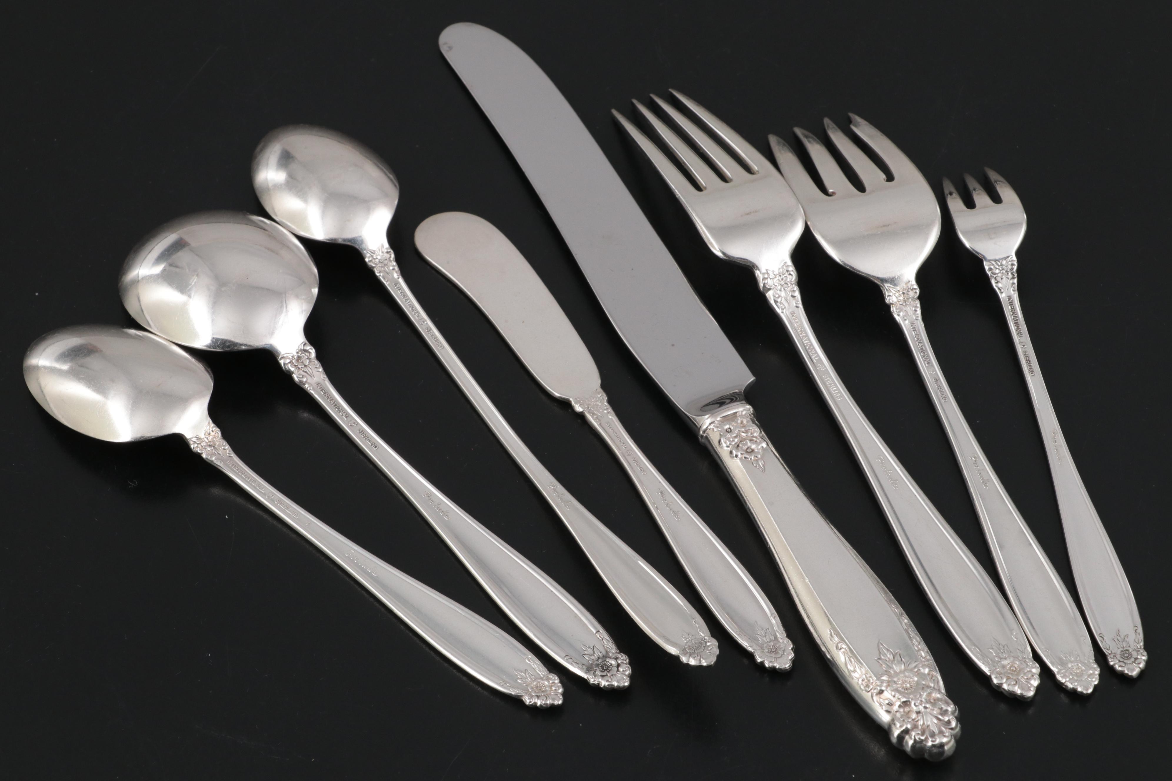 International Silver "Prelude" Sterling Silver Flatware