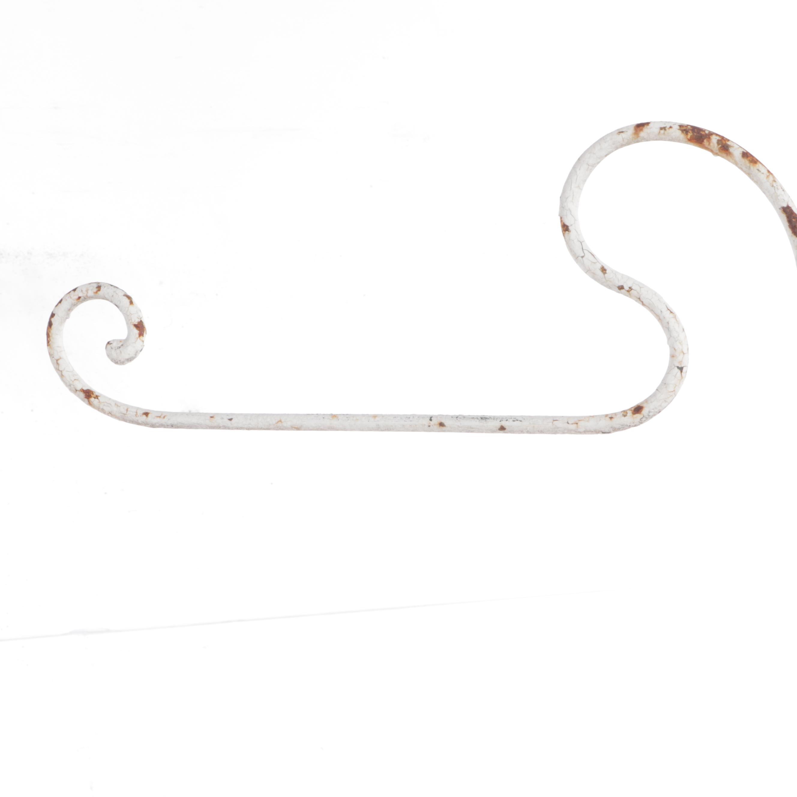 French Wrought Iron Rocking Cradle, 19th Century