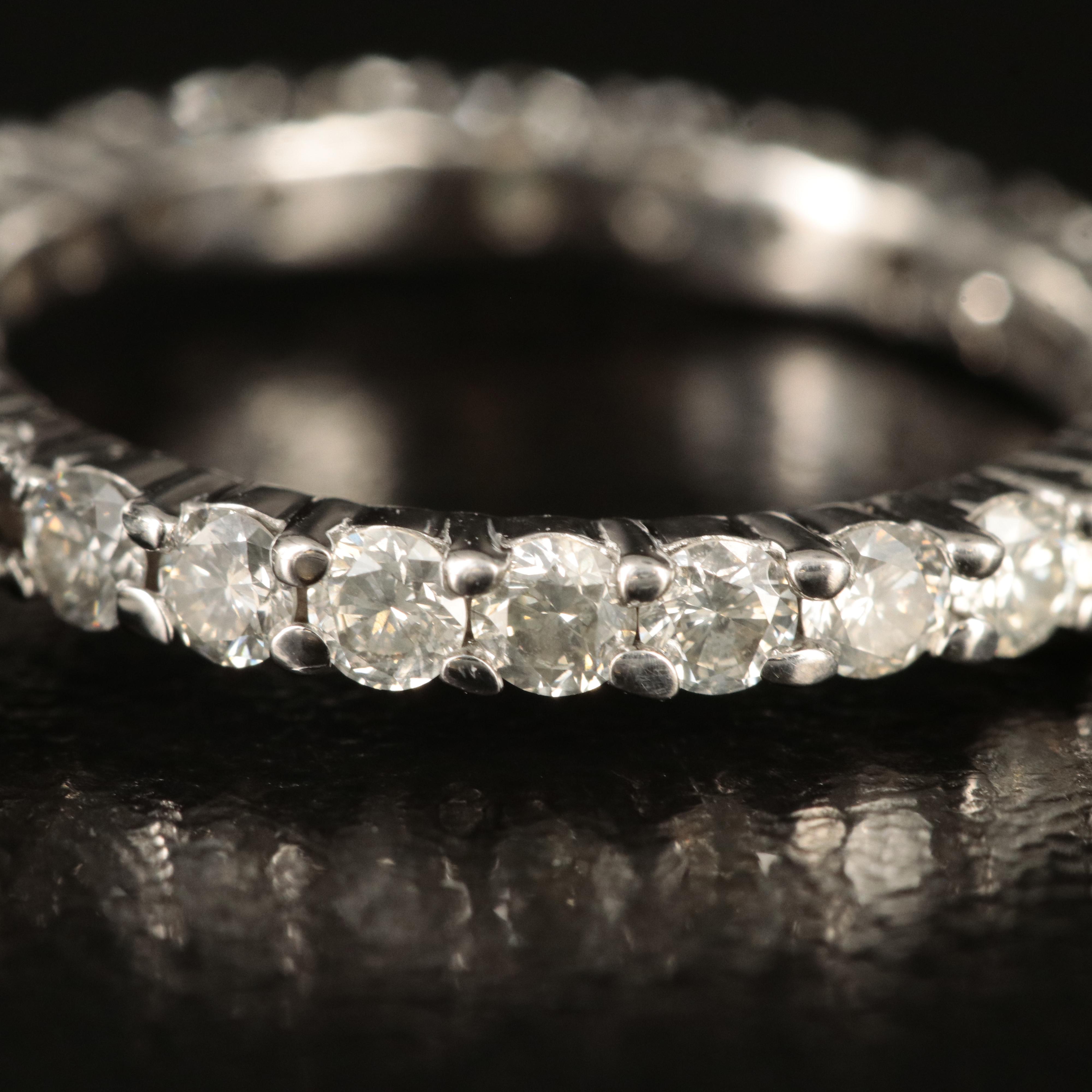 14K 1.25 CTW Diamond Eternity Band