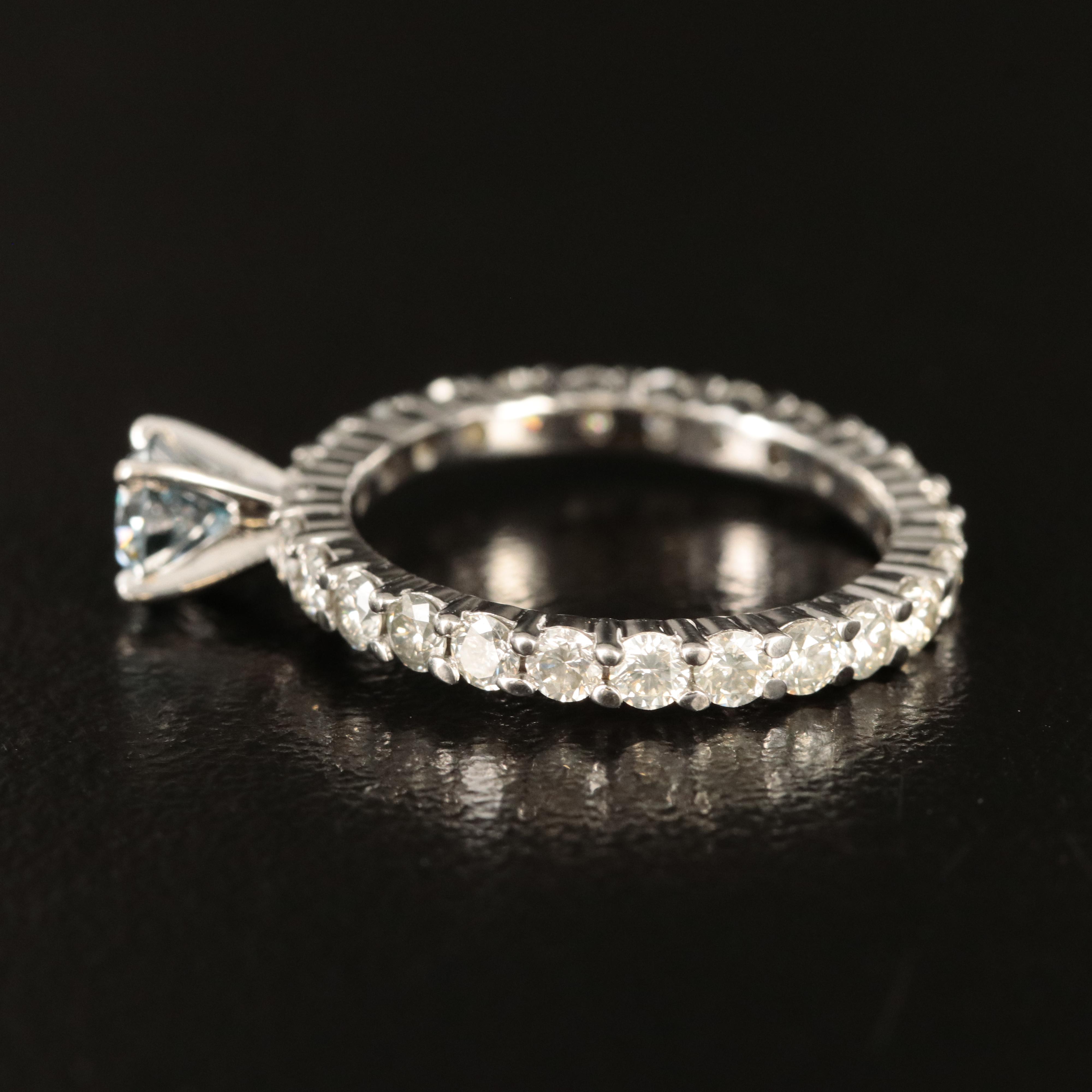 14K 1.25 CTW Diamond Eternity Band