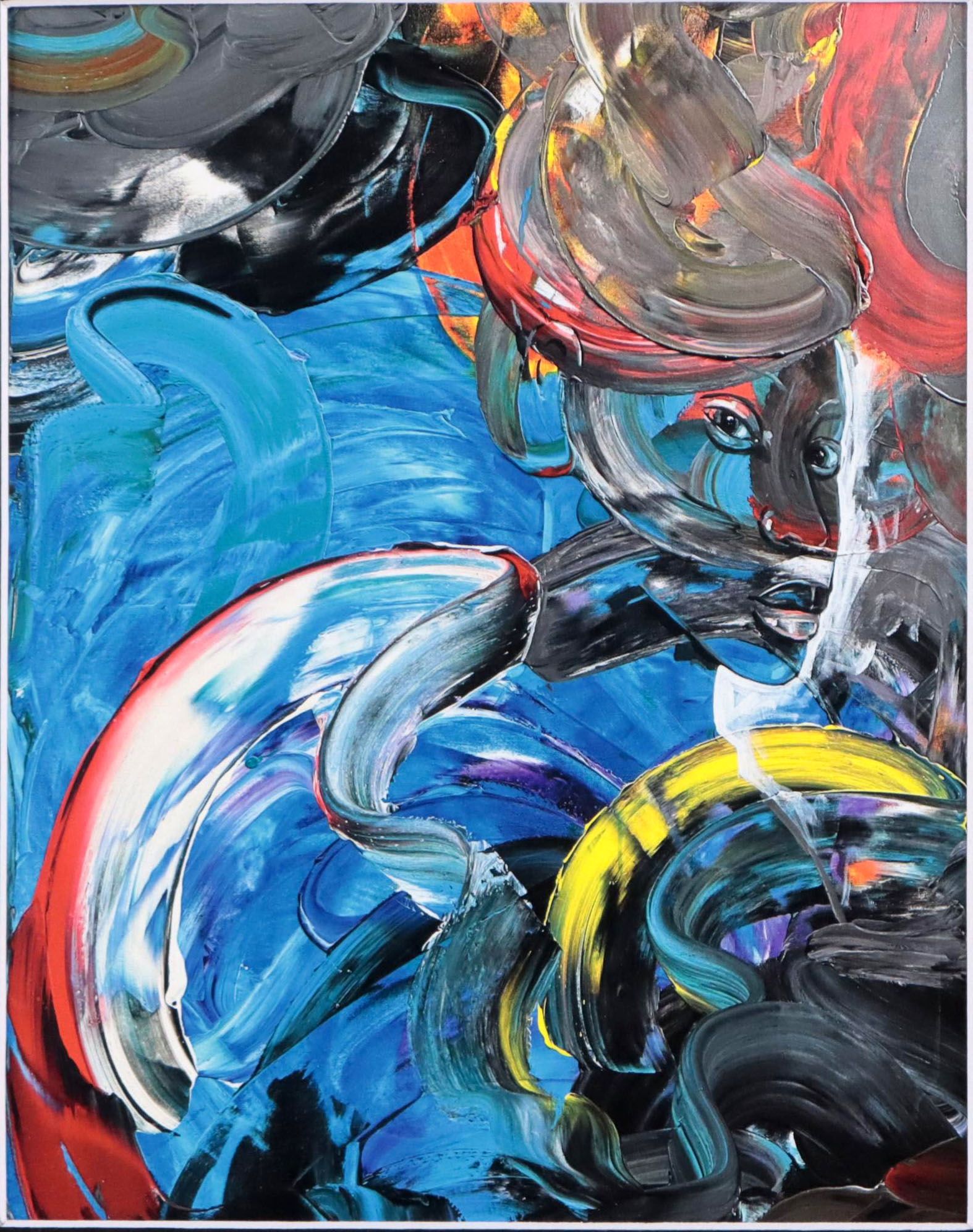 Abiola Idowu Giclée "Dance with Me," 2023