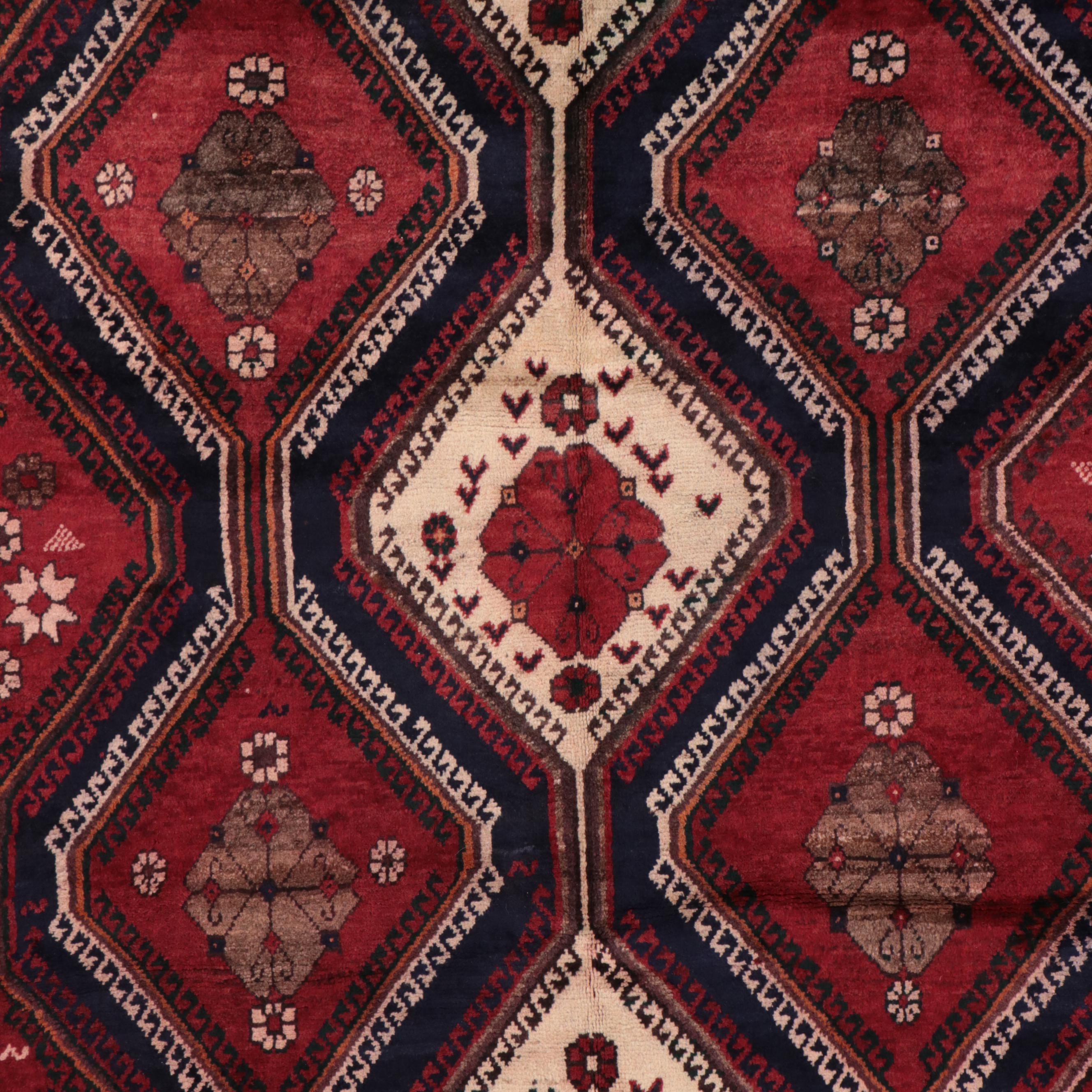 5'3 x 9'8 Hand-Knotted Persian Yalameh Area Rug