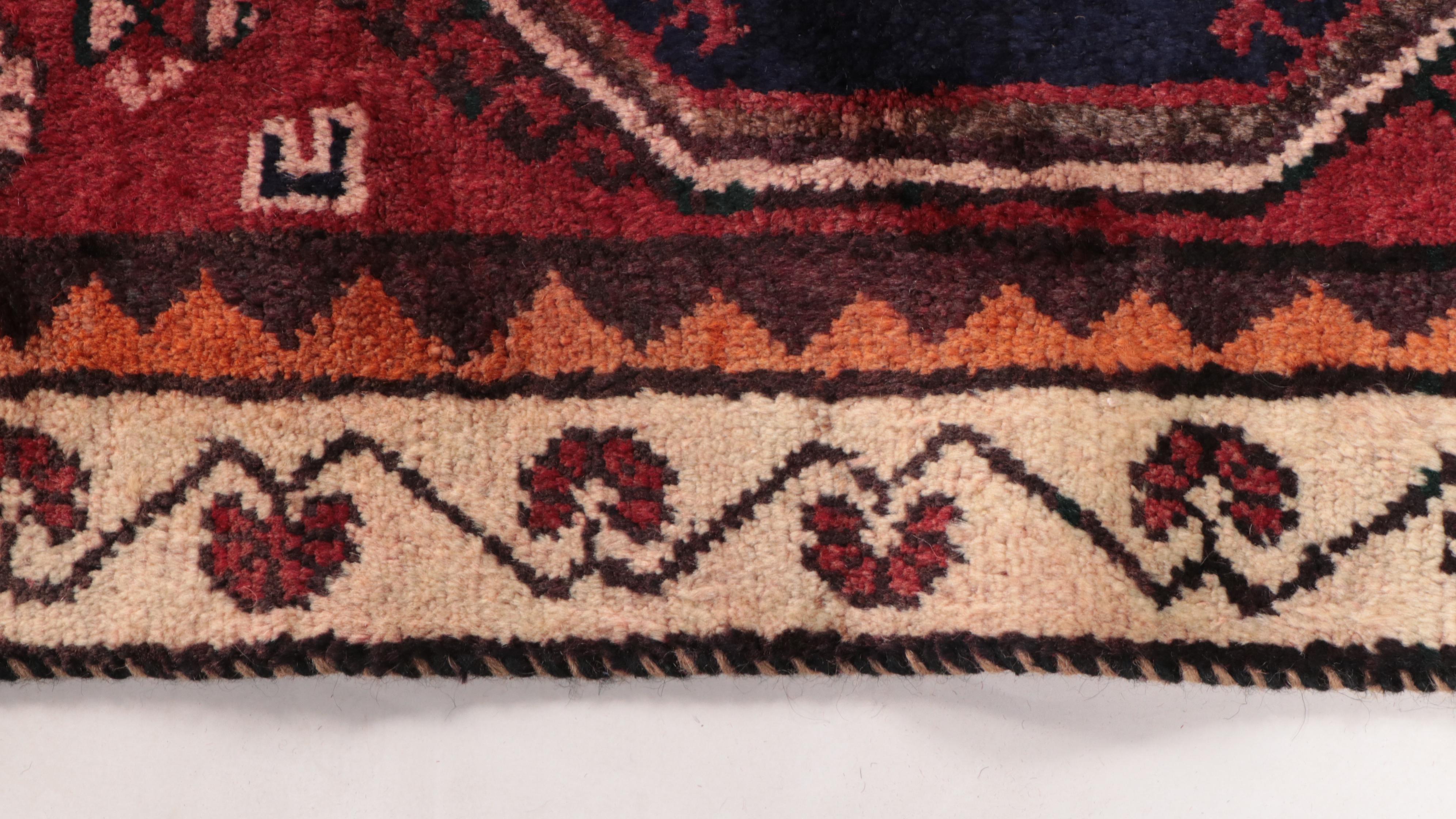 5'3 x 9'8 Hand-Knotted Persian Yalameh Area Rug