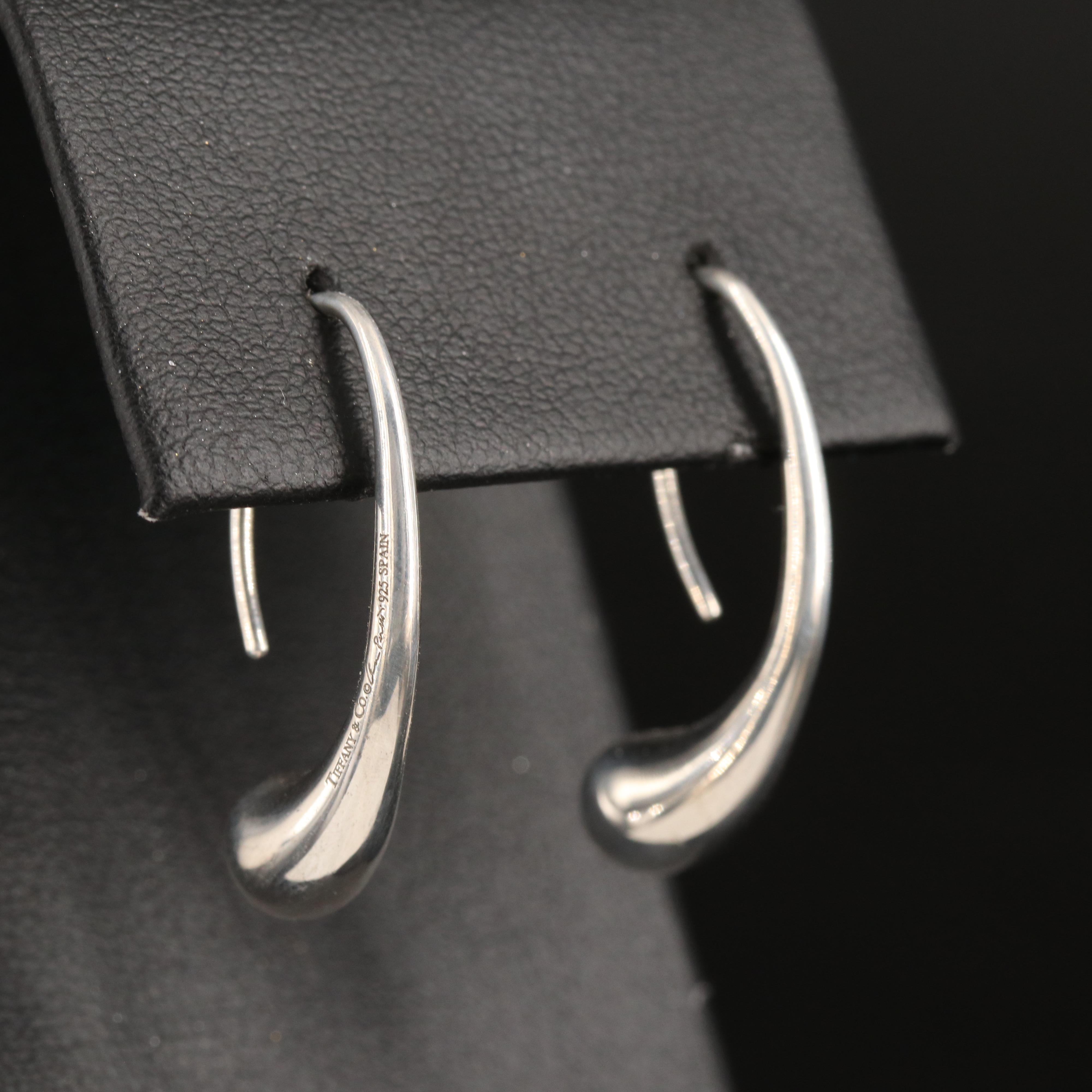 Elsa Peretti for Tiffany & Co. Sterling Teardrop Earrings