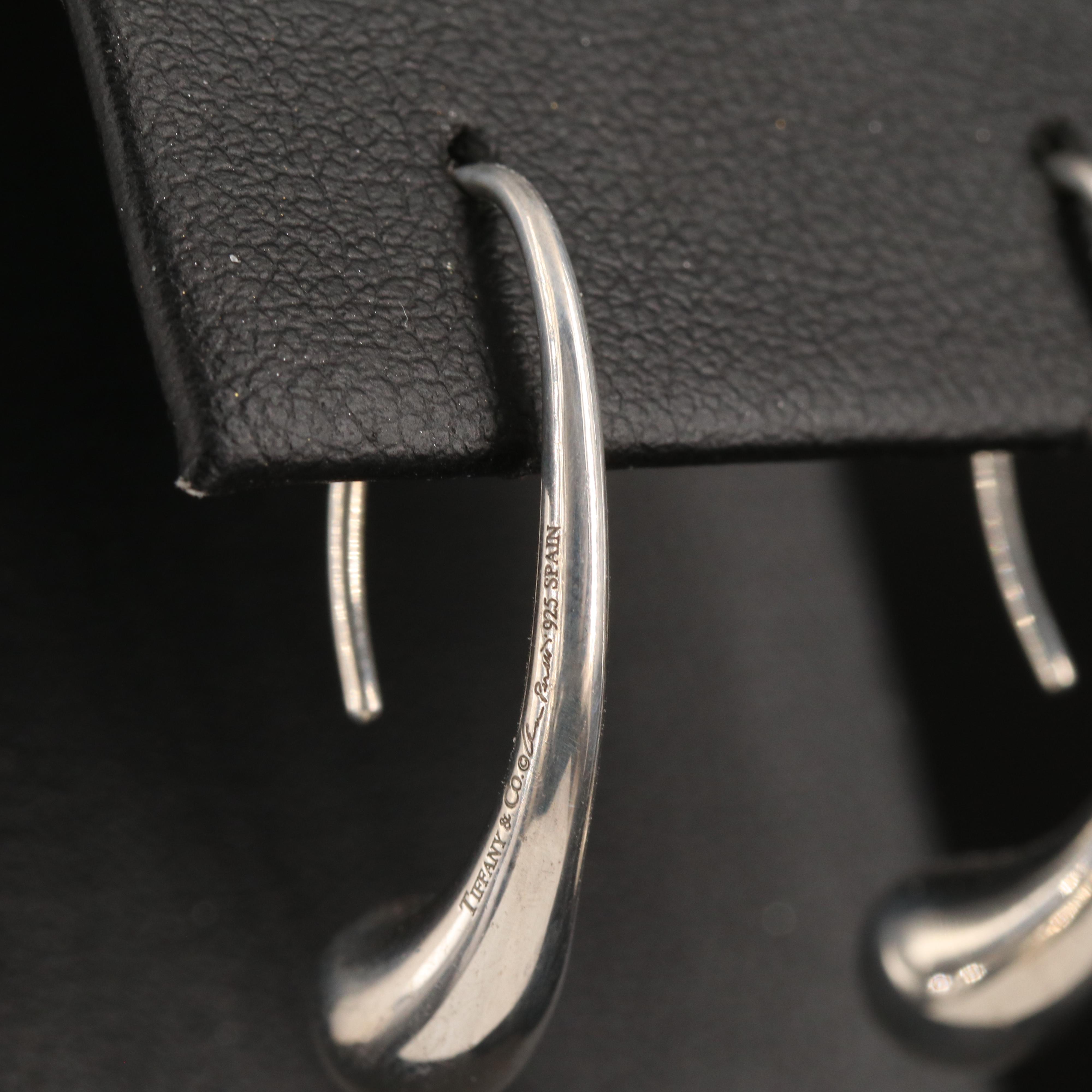 Elsa Peretti for Tiffany & Co. Sterling Teardrop Earrings