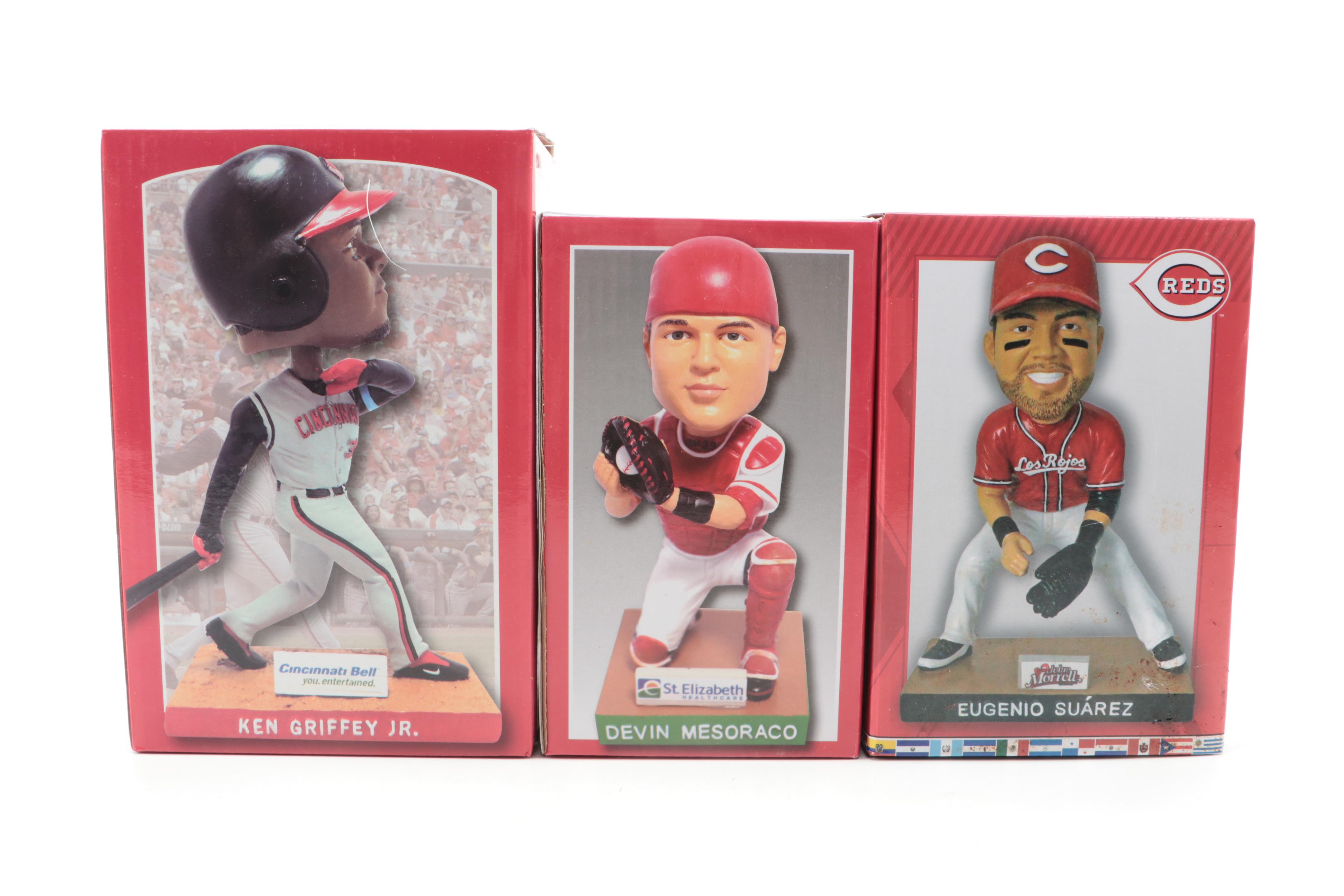 Rose, Suarez, Chapman and More Cincinnati Reds Bobbleheads with MLB Game Tickets
