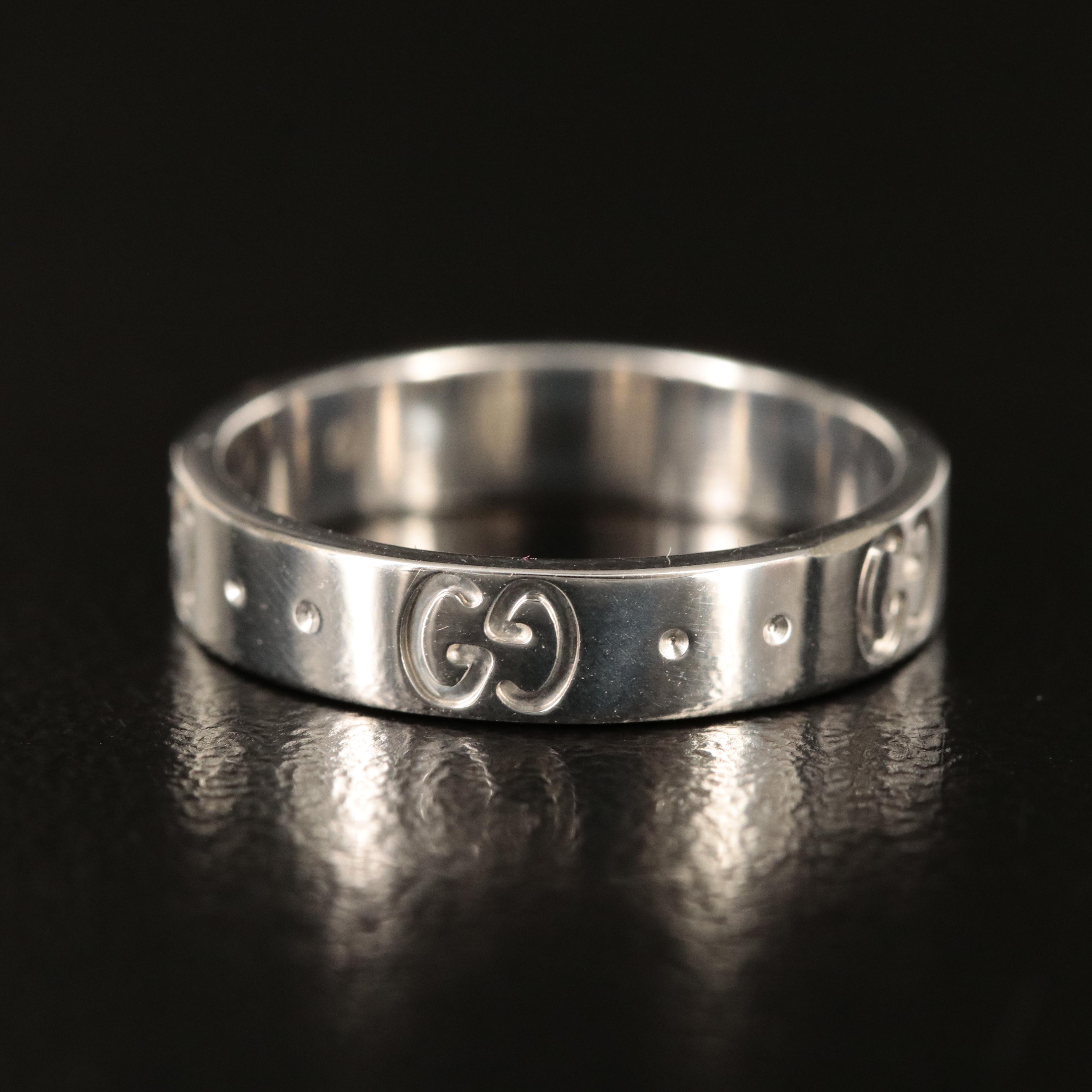 Gucci "Icon" 18K Band