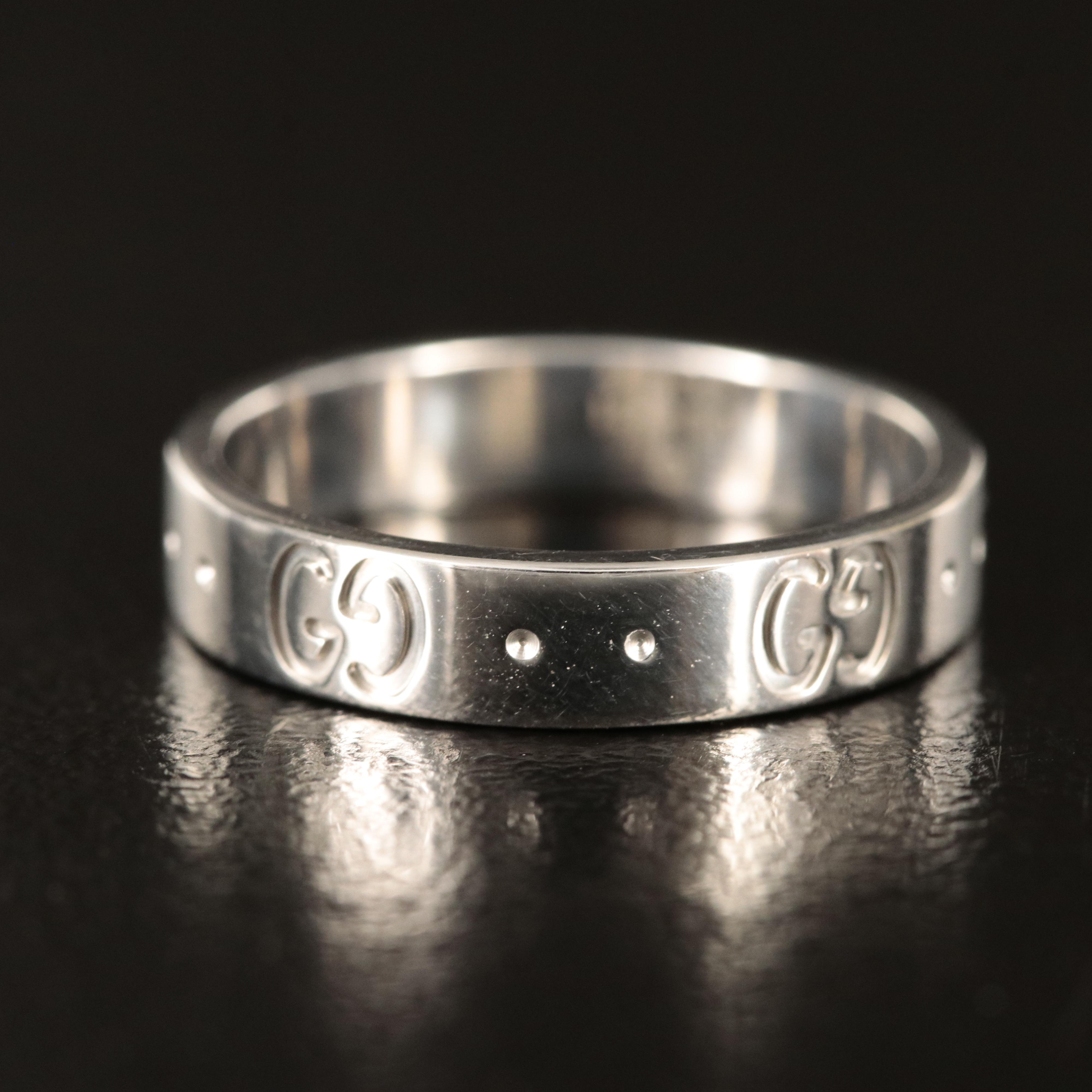 Gucci "Icon" 18K Band