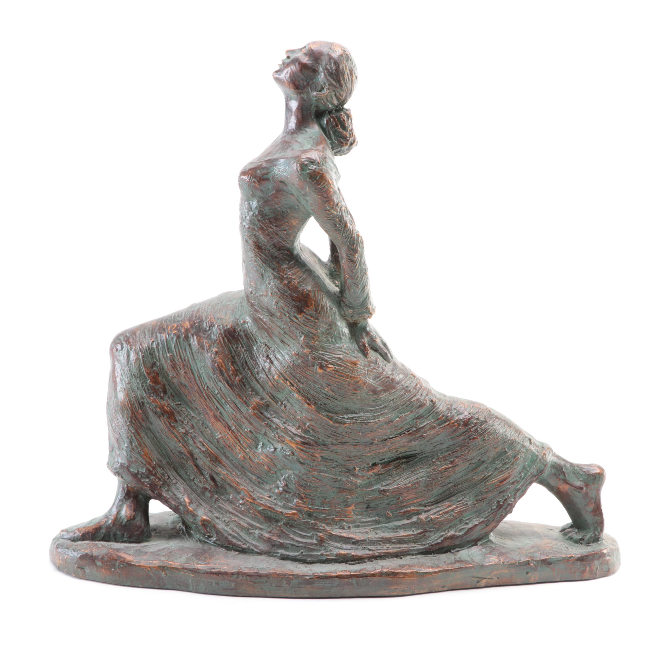 Austin Productions Bronze Patinated Resin Sculptures after Alice Heath