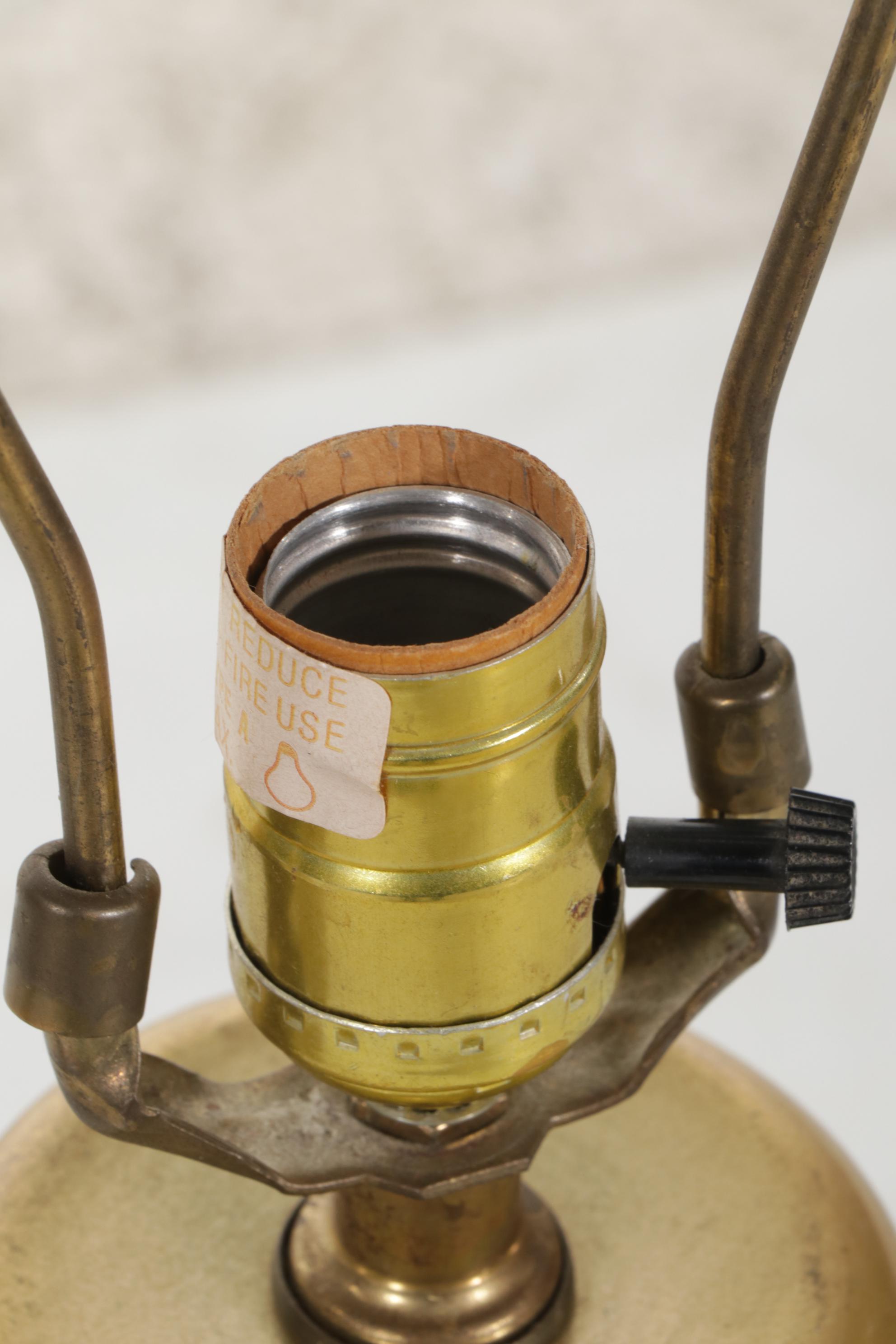 Brass and Metal Table Lamps Featuring Automax