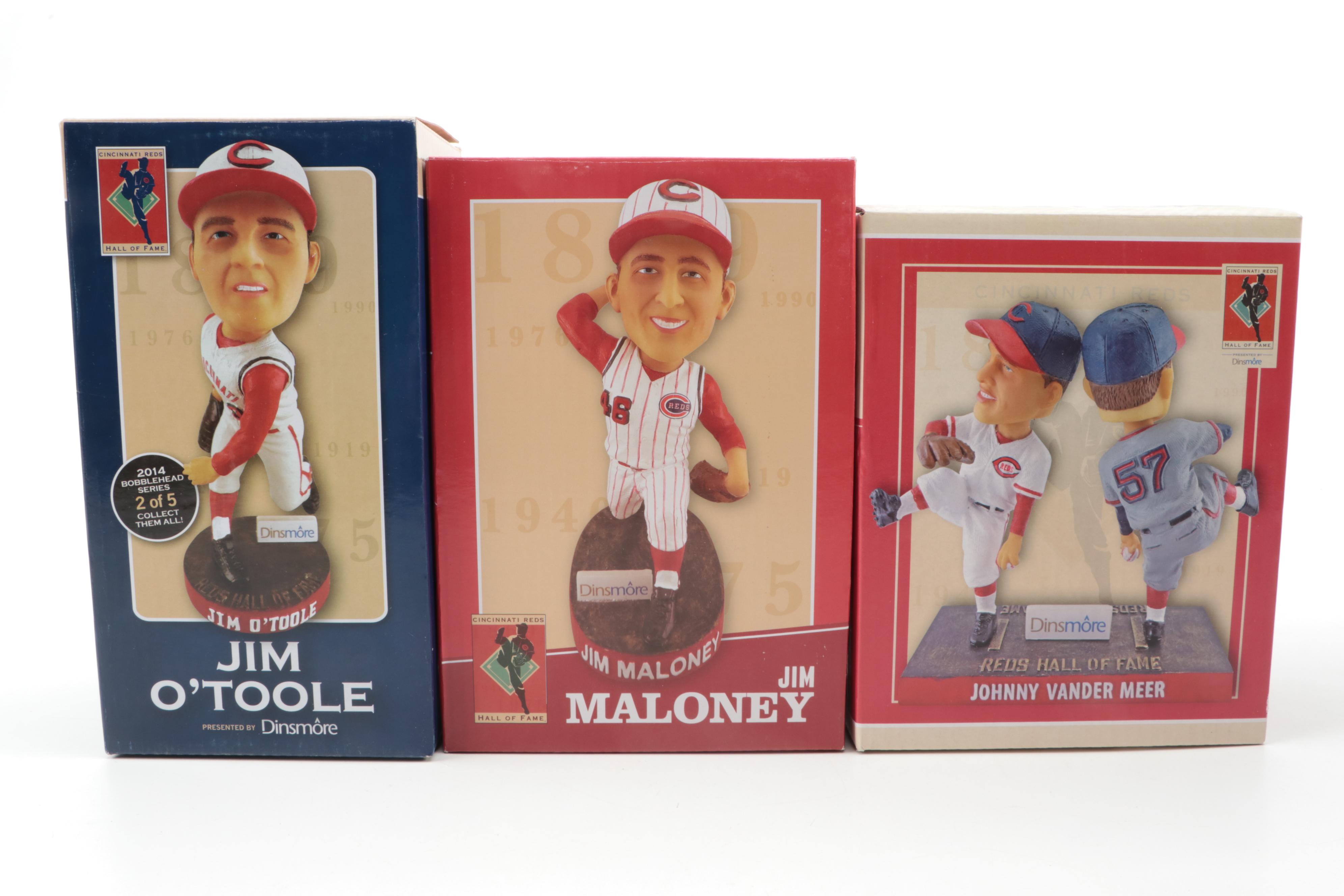 Dinsmore Pete Rose and Other Cincinnati Reds Hall of Fame Bobbleheads