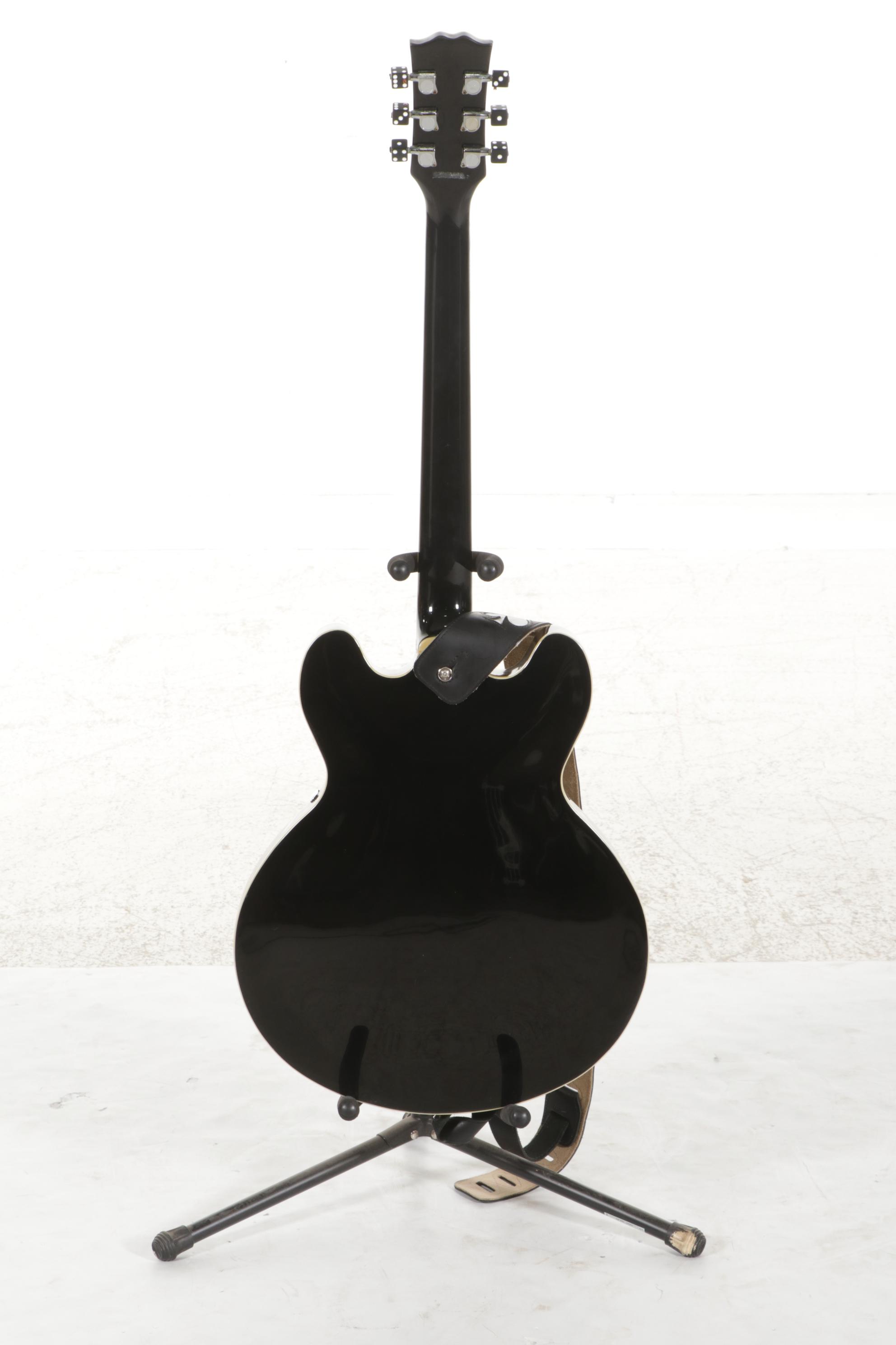 Playing Cards and Dice Themed S101 Electric Guitar with Shoulder Strap