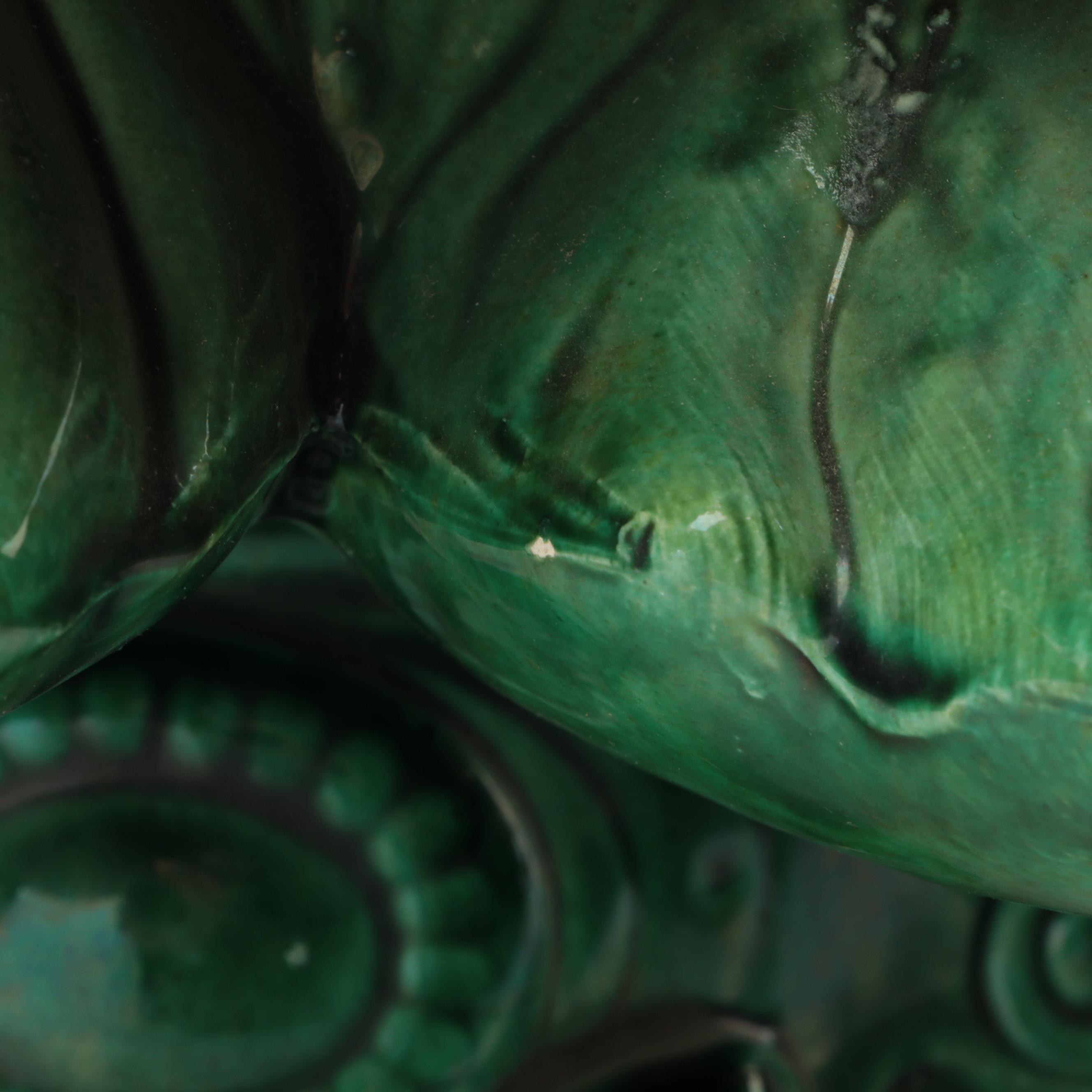 Atlantic Mold Illuminated Ceramic Tabletop Christmas Tree, Late 20th Century