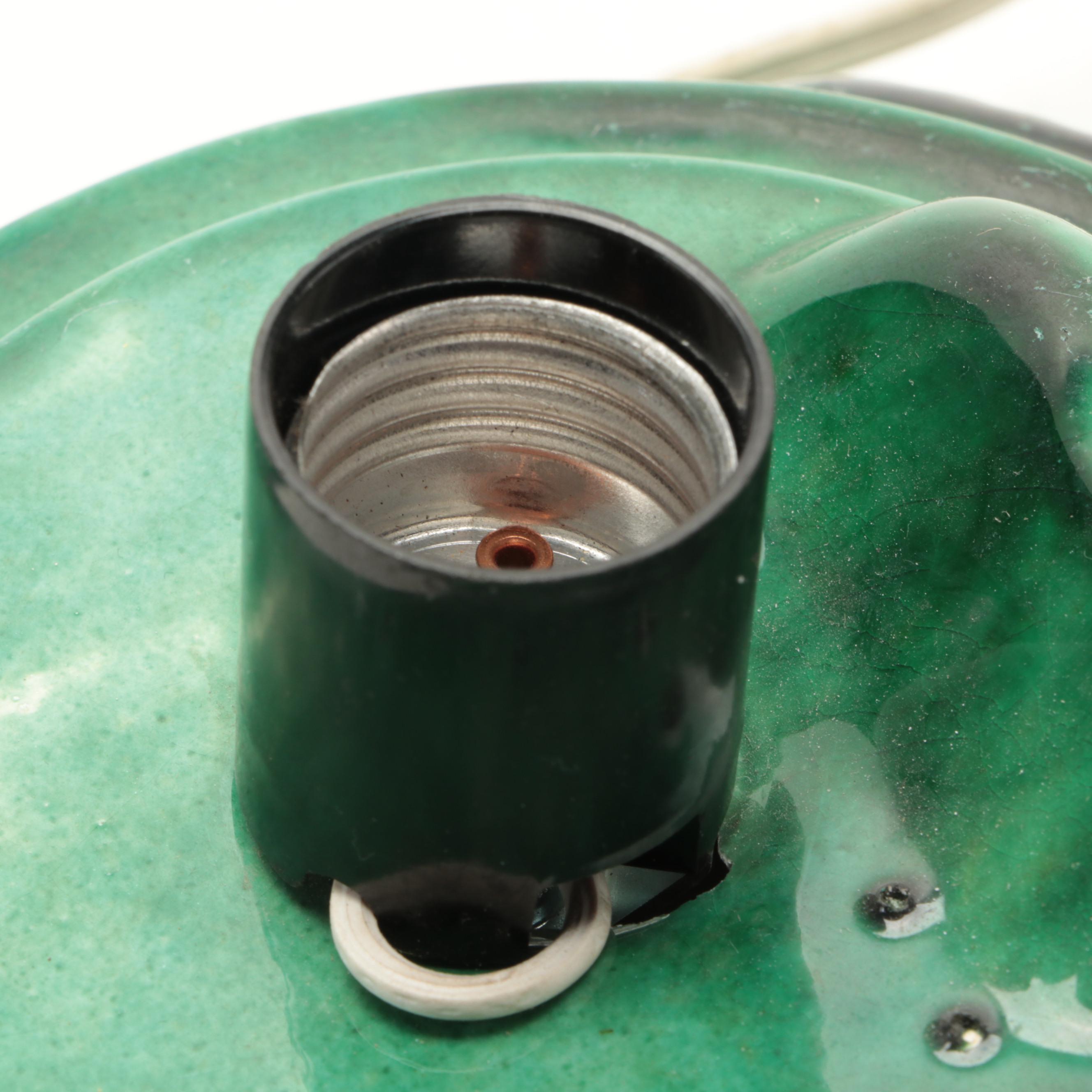 Atlantic Mold Illuminated Ceramic Tabletop Christmas Tree, Late 20th Century