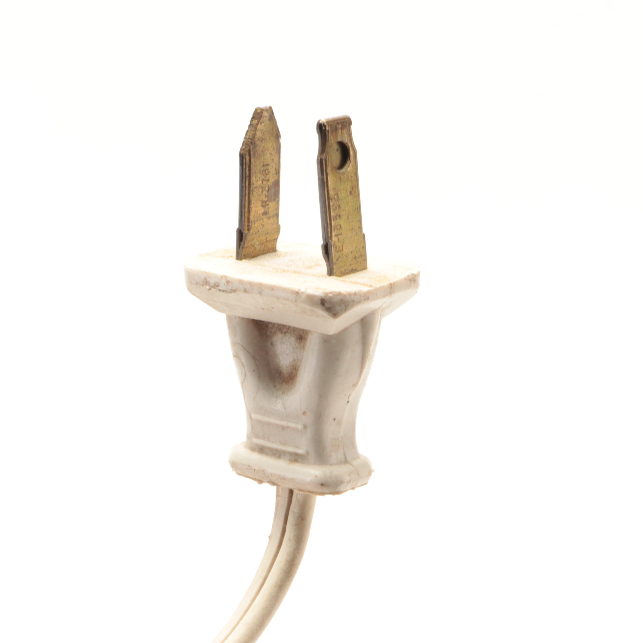 Atlantic Mold Illuminated Ceramic Tabletop Christmas Tree, Late 20th Century