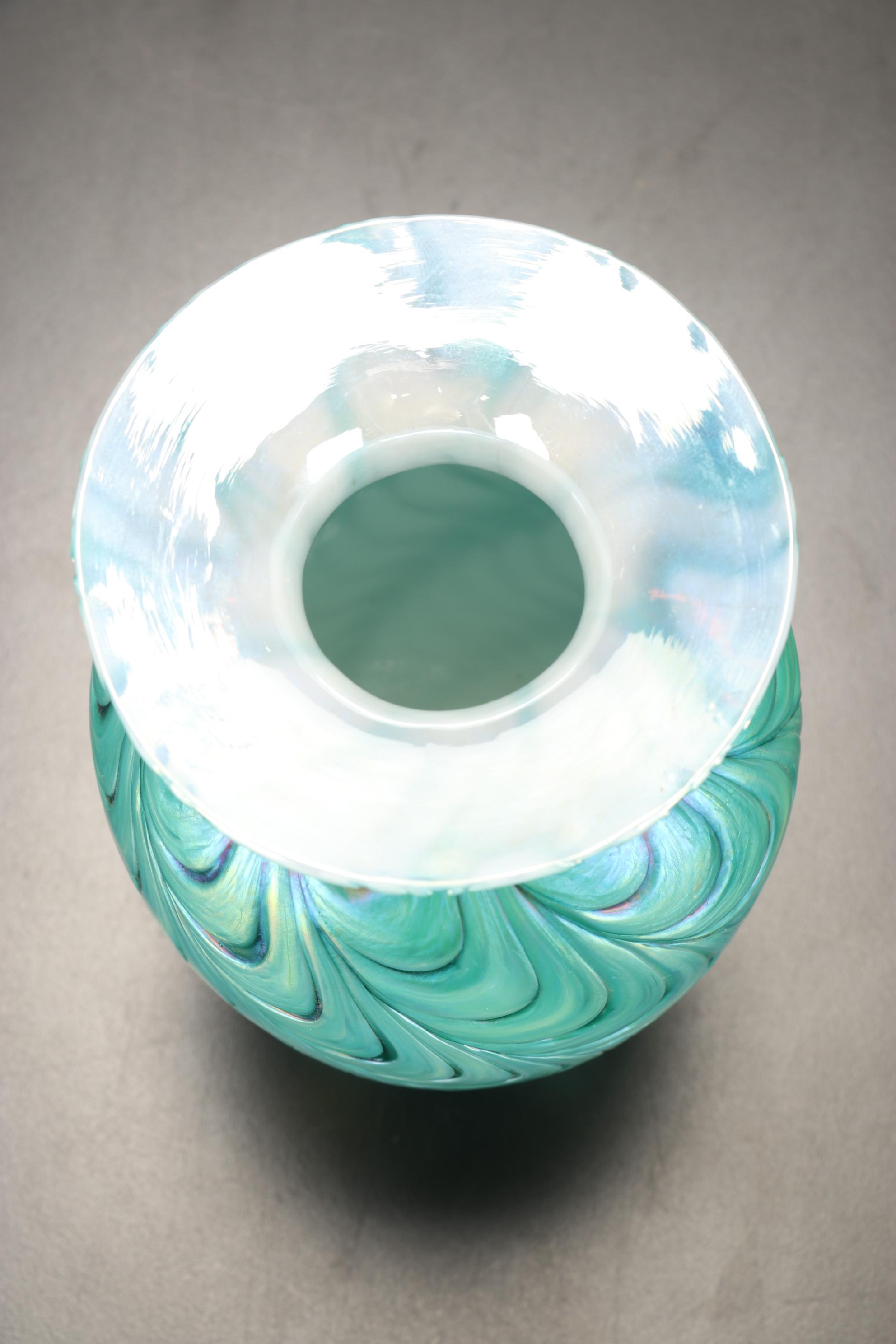 Art Glass Vases Including Herb Thomas, Espainet France and Other