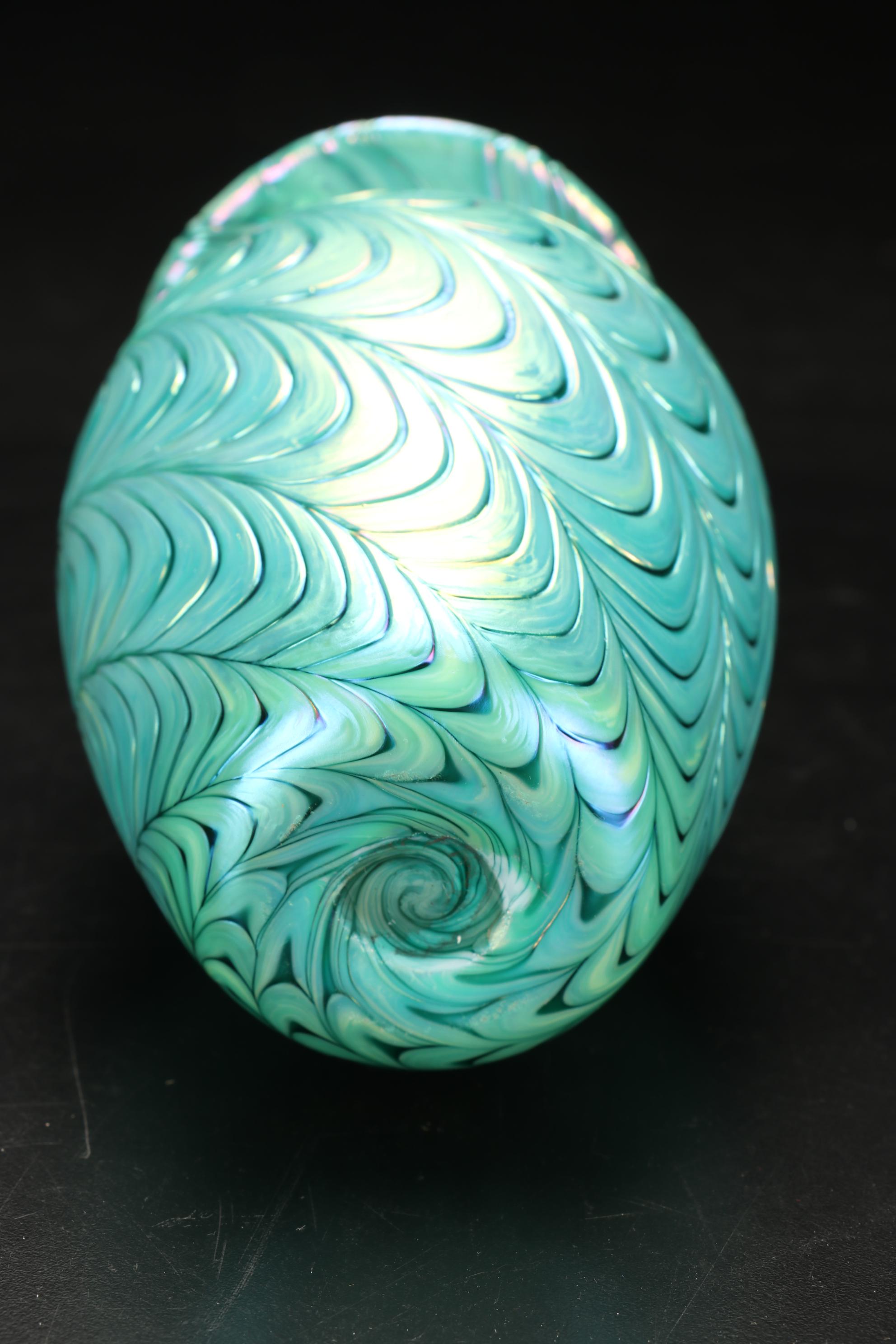 Art Glass Vases Including Herb Thomas, Espainet France and Other