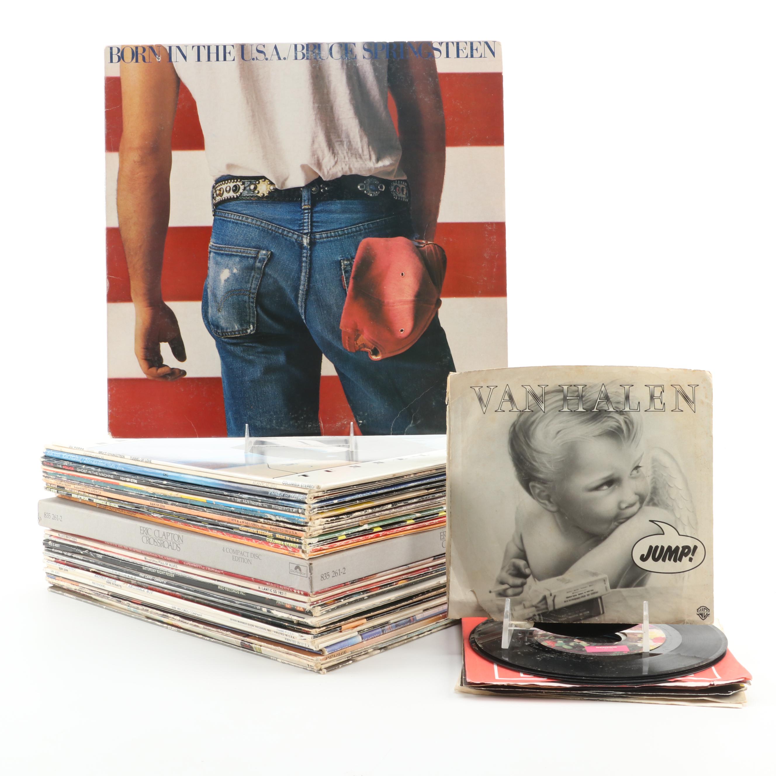 Bruce Springsteen, Eric Clapton, Tom Petty and More Rock, New Wave Records